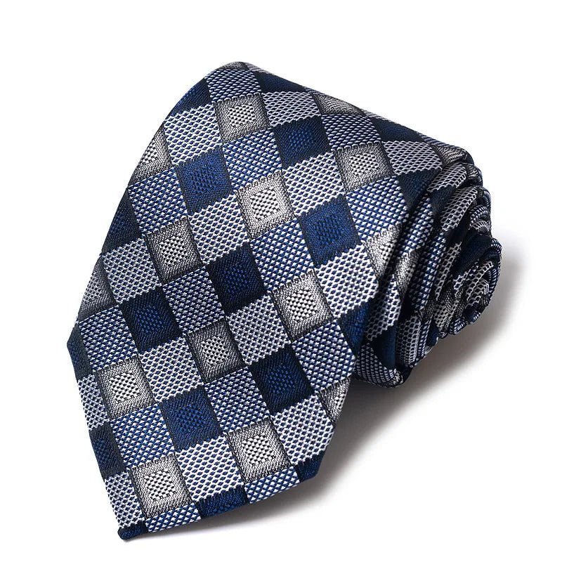 Striped Wedding Tie for Men | Elegant Office Style - The Crew