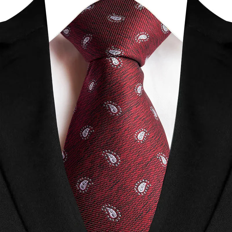 Men’s Red Polka Dot Tie Formal – The Crew