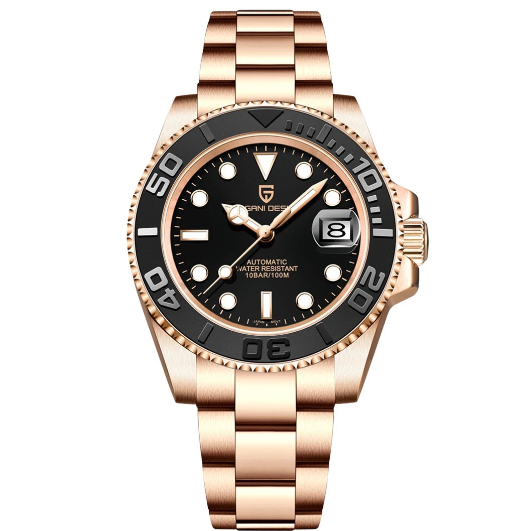 PAGANI Sapphire Crystal Mechanical Watch – Men’s Luxury Style - The Crew