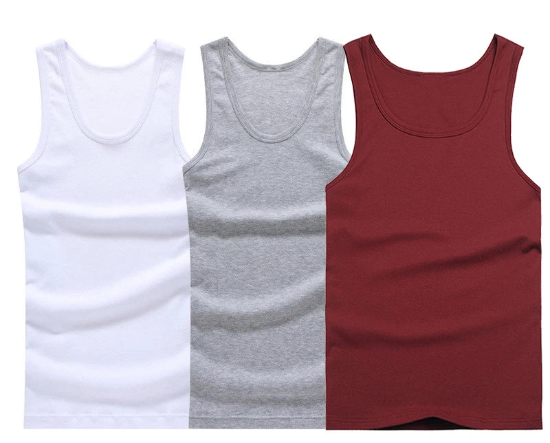 White gray tank tops pack – The Crew