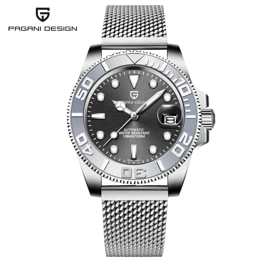 PAGANI Sapphire Crystal Mechanical Watch – Men’s Luxury Style - The Crew