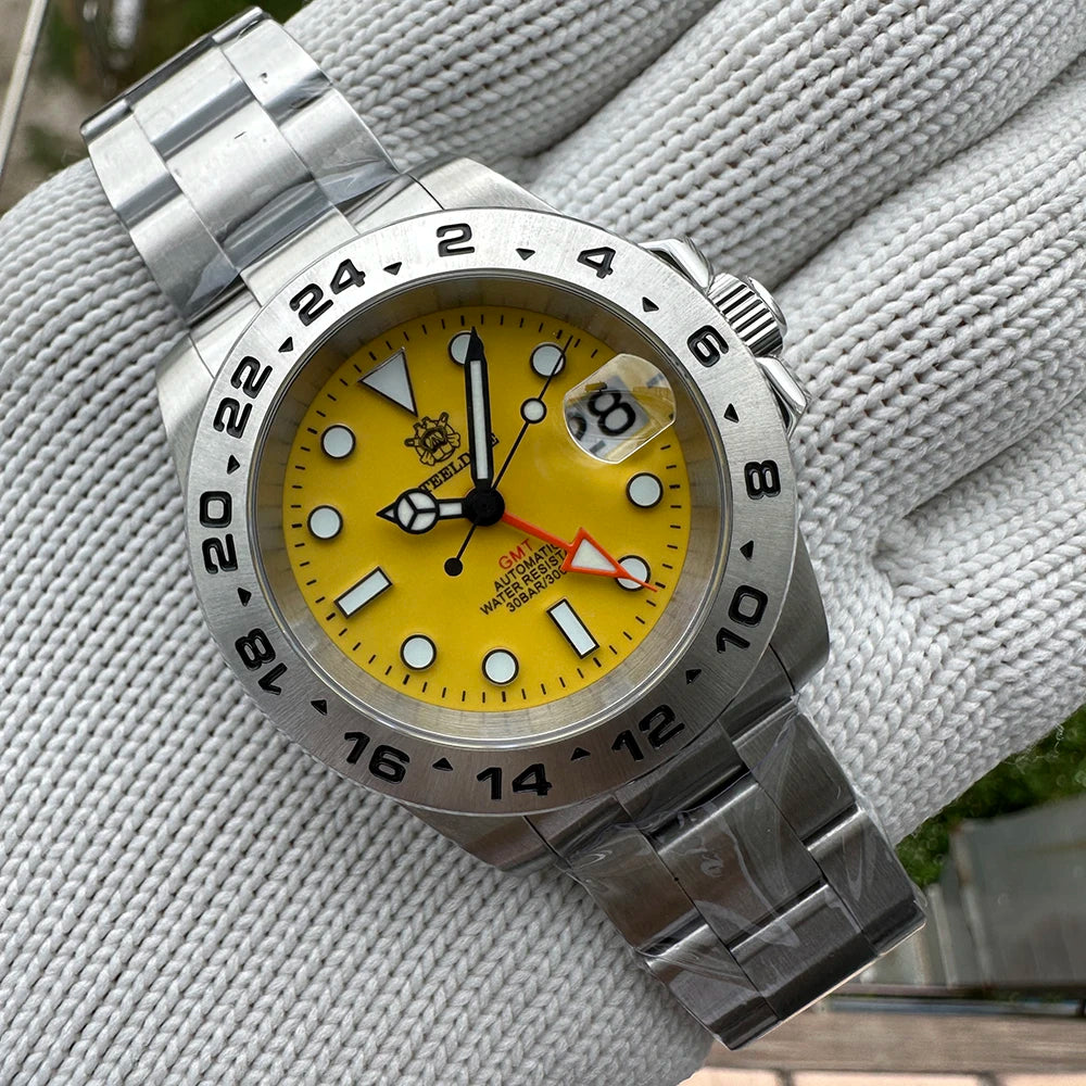 STEELDIVE SD1992 GMT Automatic Watch Durable Style | The Crew