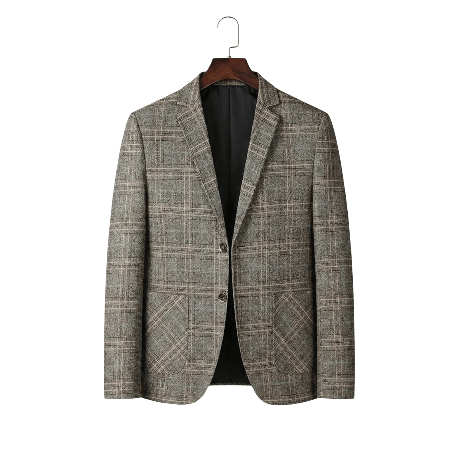 Men’s Slim Fit V - Neck Casual Blazer – The Crew - The Crew