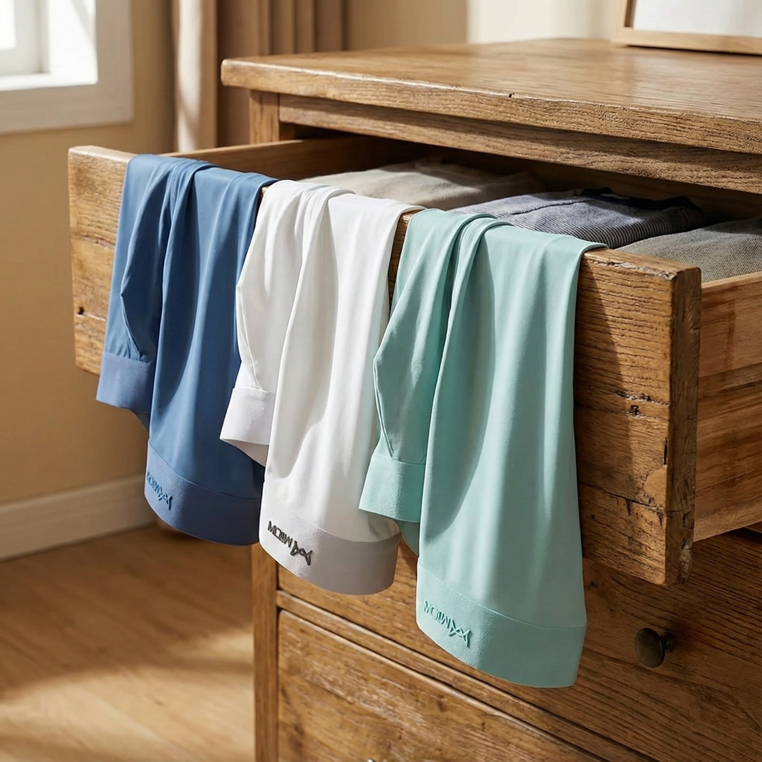 Men’s Ice Silk Boxers Hanging Display – The Crew