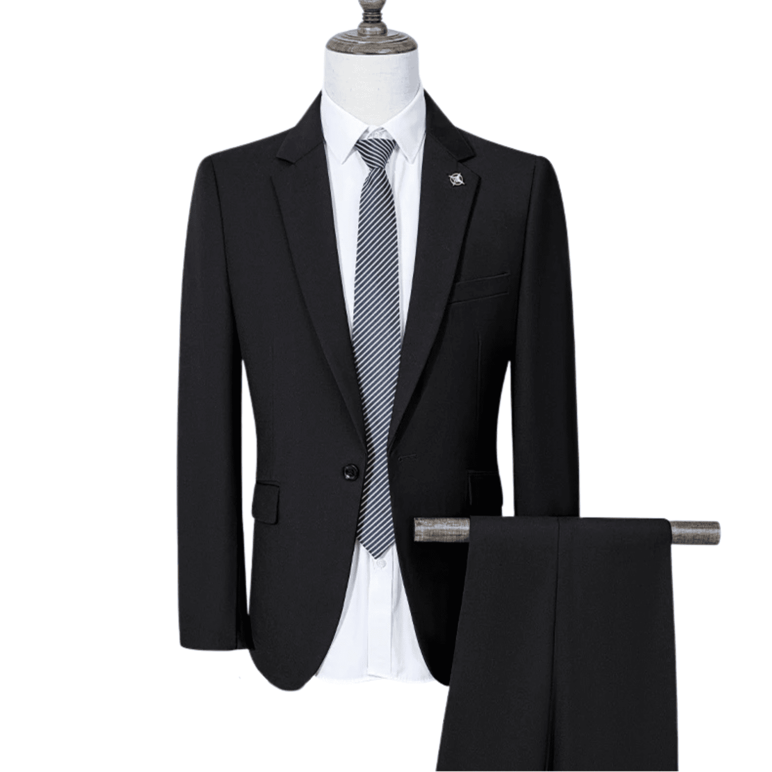 Men’s Premium Slim Fit Suit – Modern Formalwear - The Crew