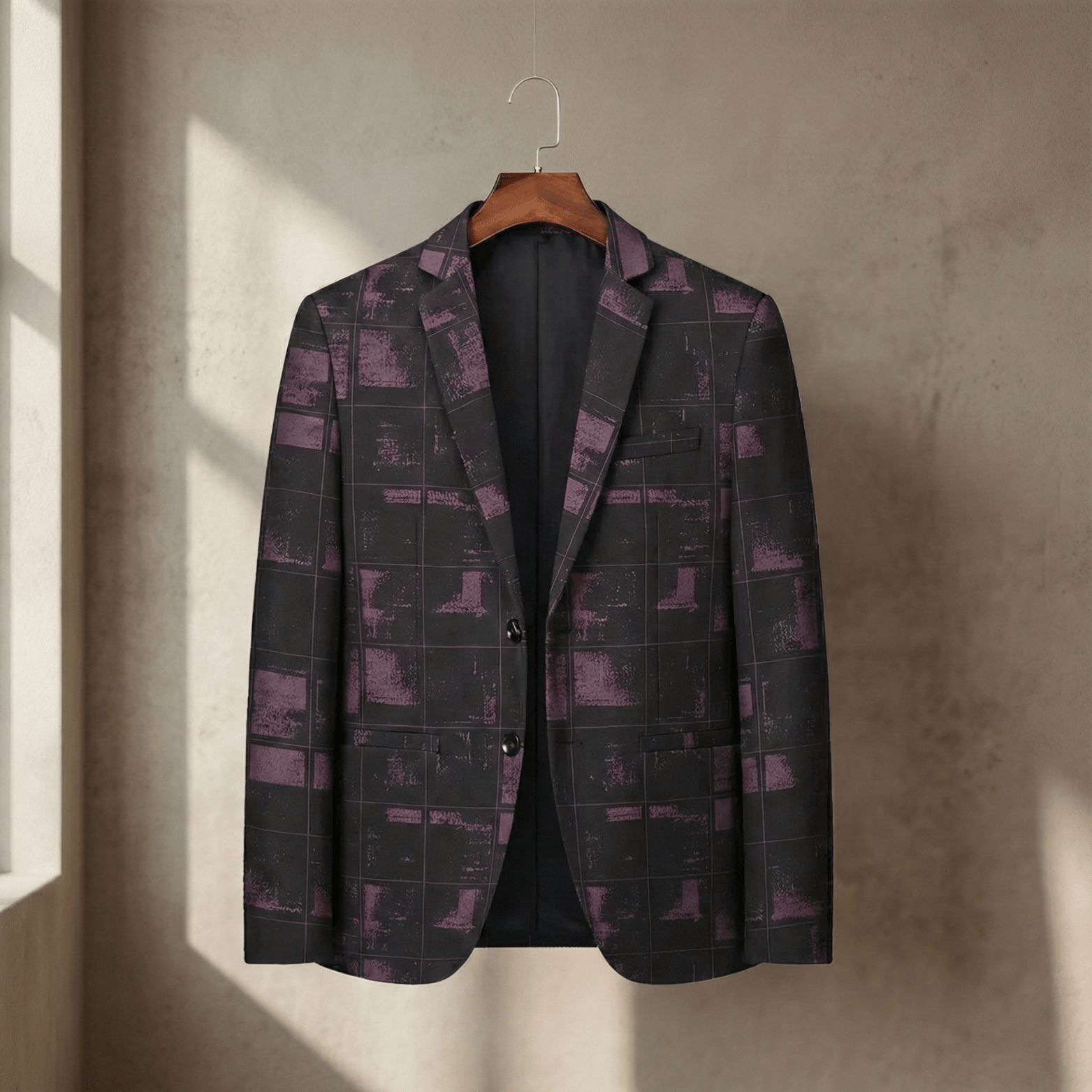 Men’s Slim Fit V - Neck Casual Blazer – The Crew - The Crew