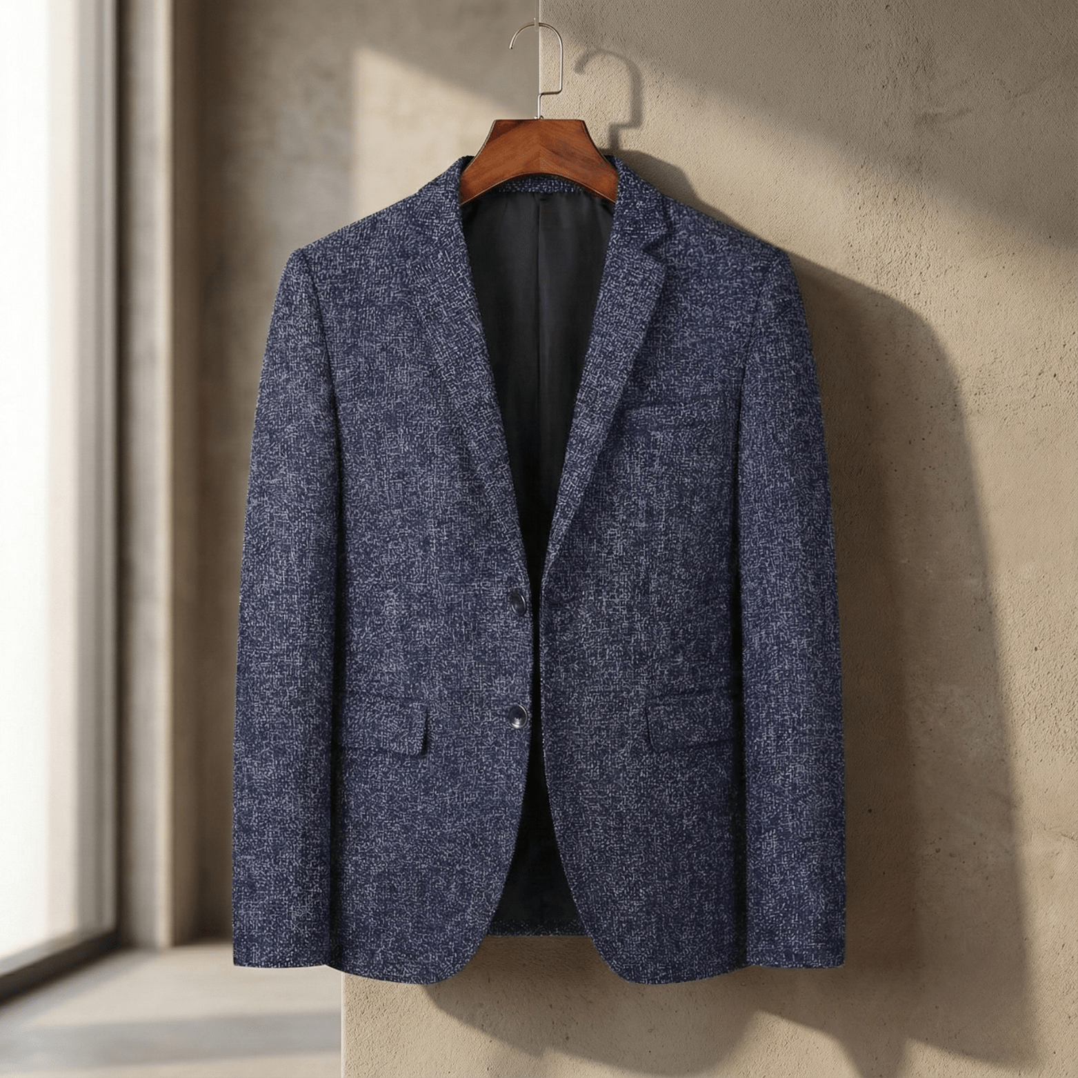 Men’s Slim Fit V - Neck Casual Blazer – The Crew - The Crew