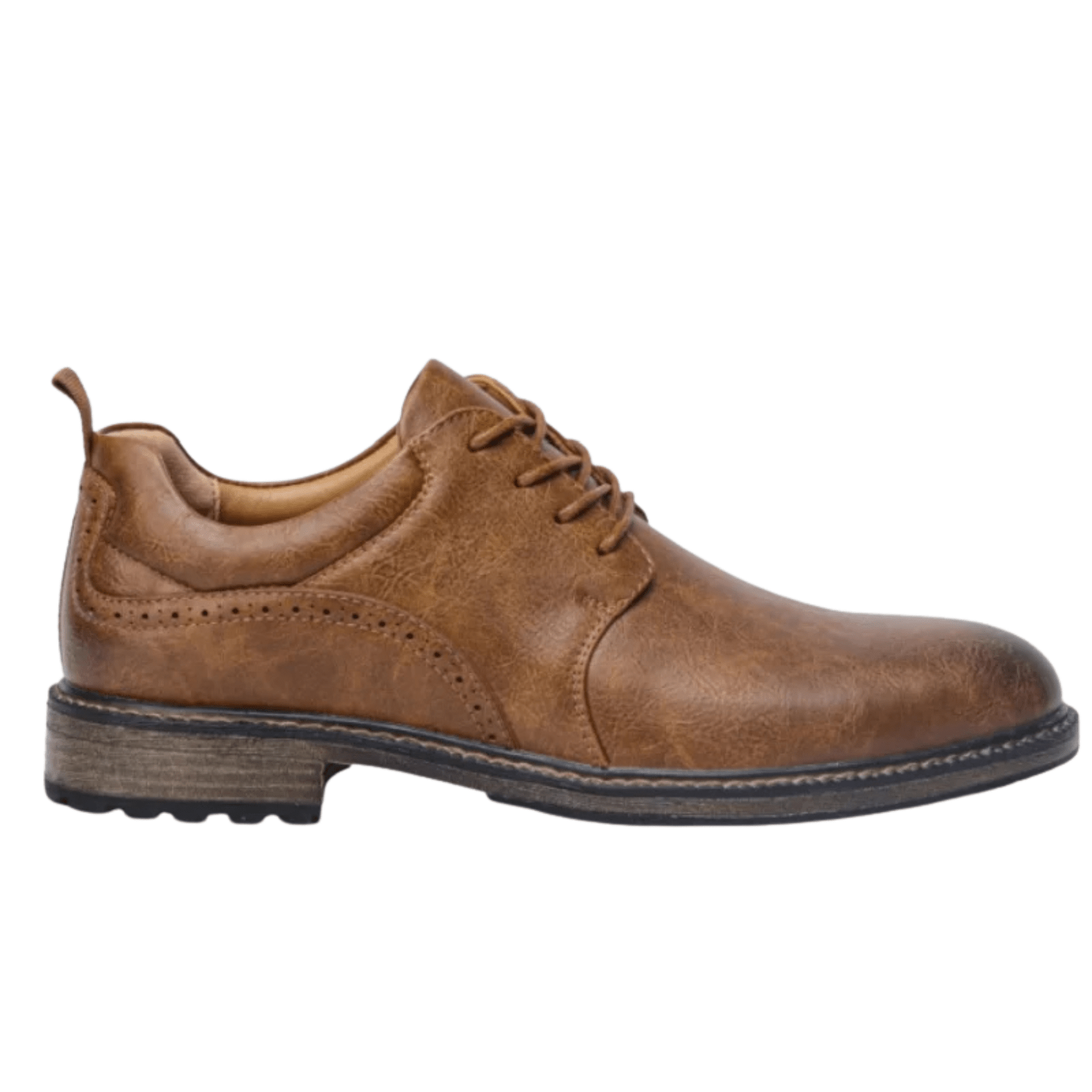Men’s Leather Comfort Casual Shoes – All - Day Wear - The Crew