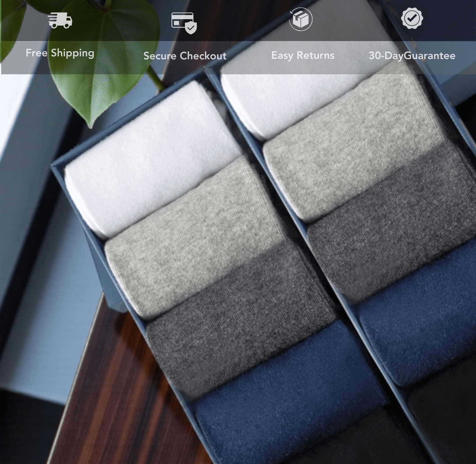 Men’s Cotton Business Socks 10 Pack – Breathable - The Crew