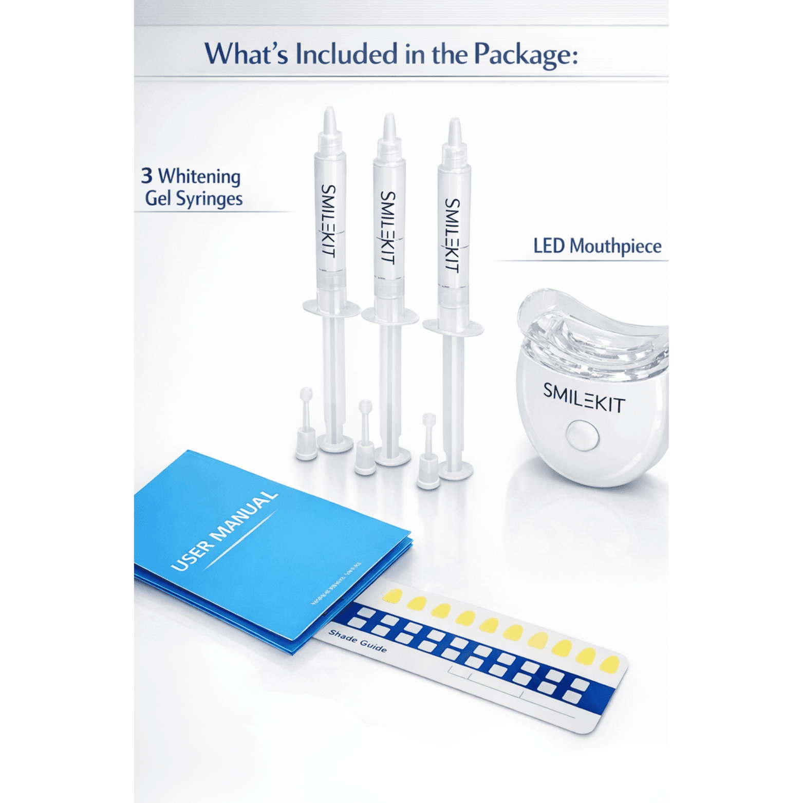 GreatLife Teeth Whitening Kit with Blue LED Light - The Crew