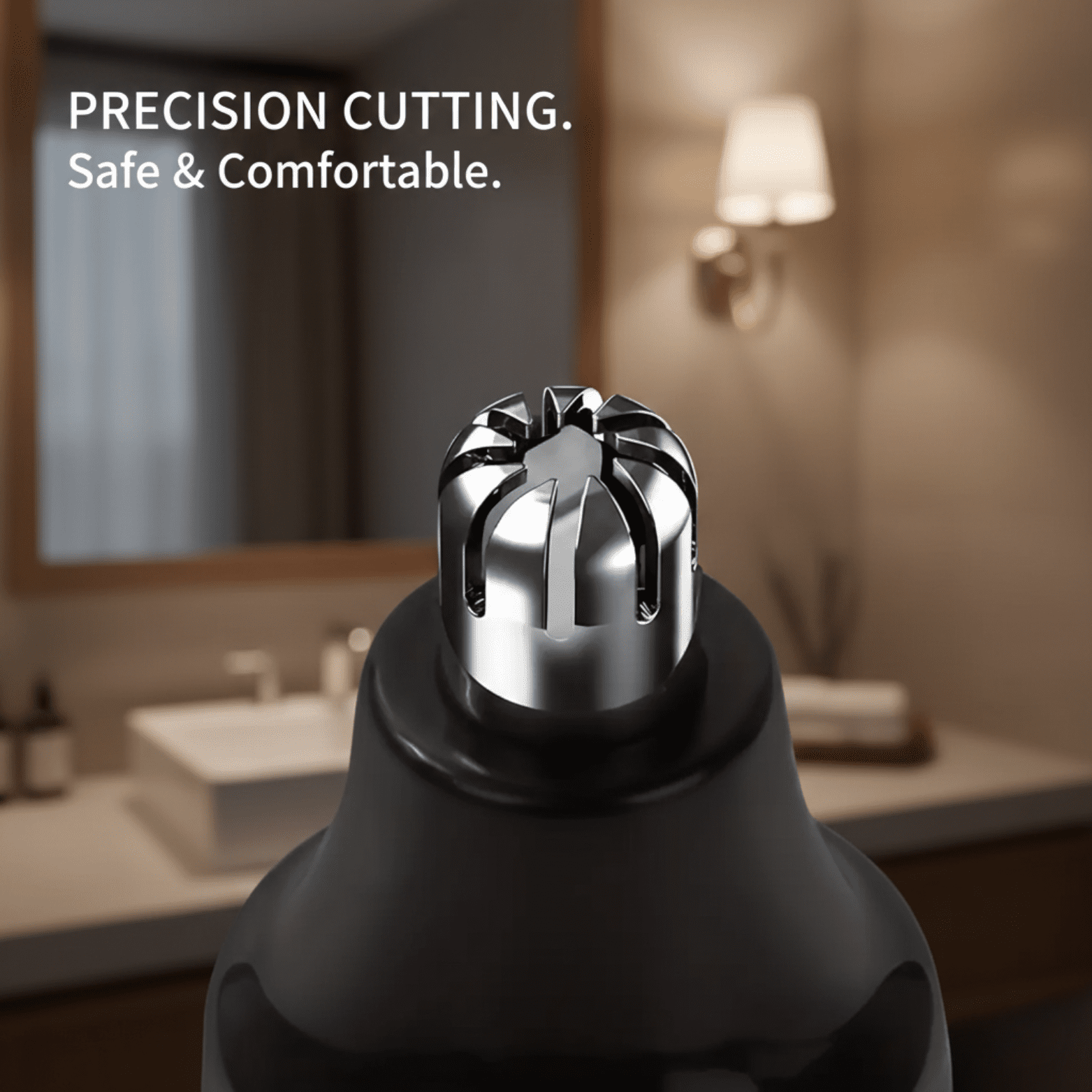 Rechargeable Nose Hair Trimmer – Portable Grooming for Men - The Crew