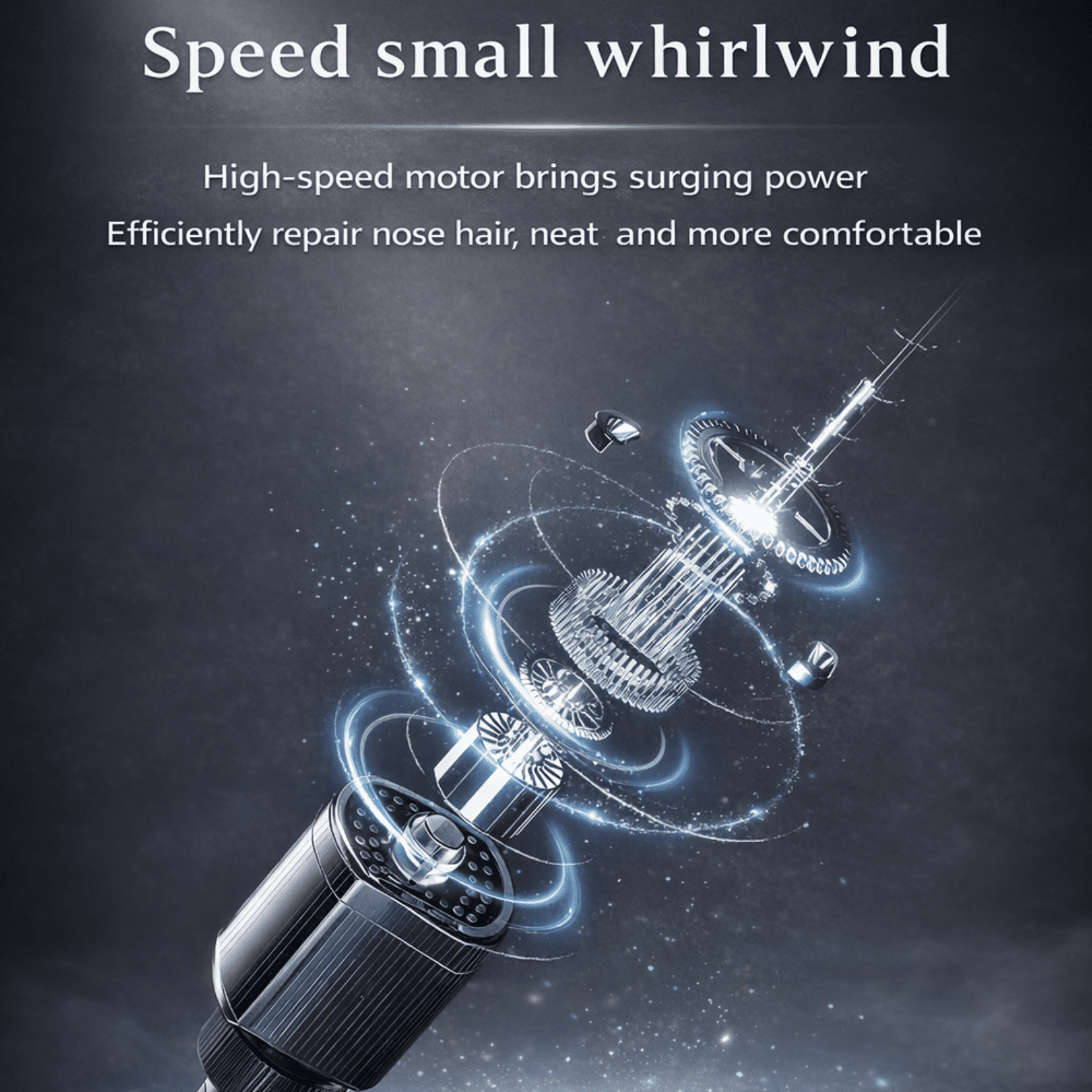 Rechargeable Nose Hair Trimmer – Portable Grooming for Men - The Crew