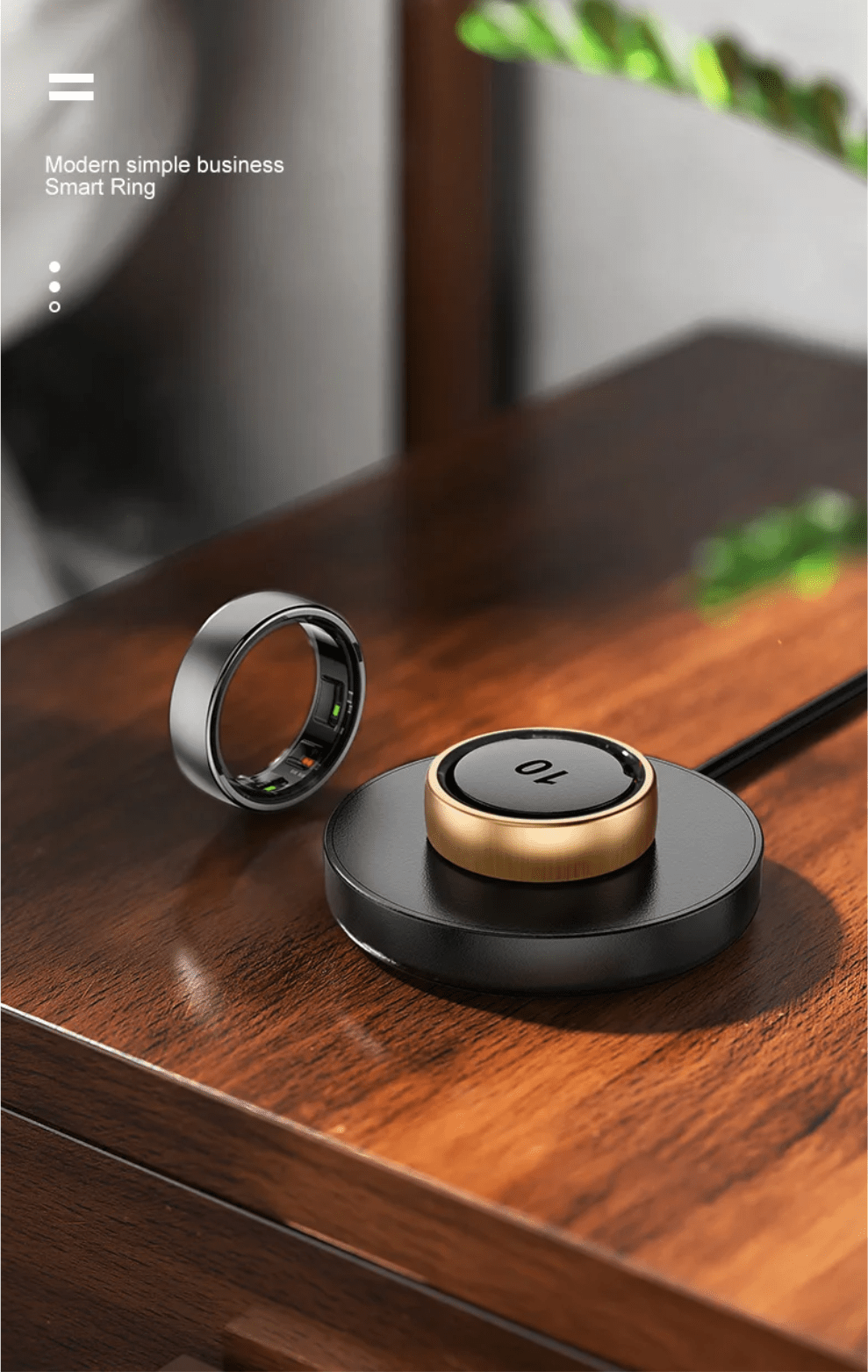 Uhoofit R10 Smart Ring – Health & Sleep Tracker | The Crew - The Crew