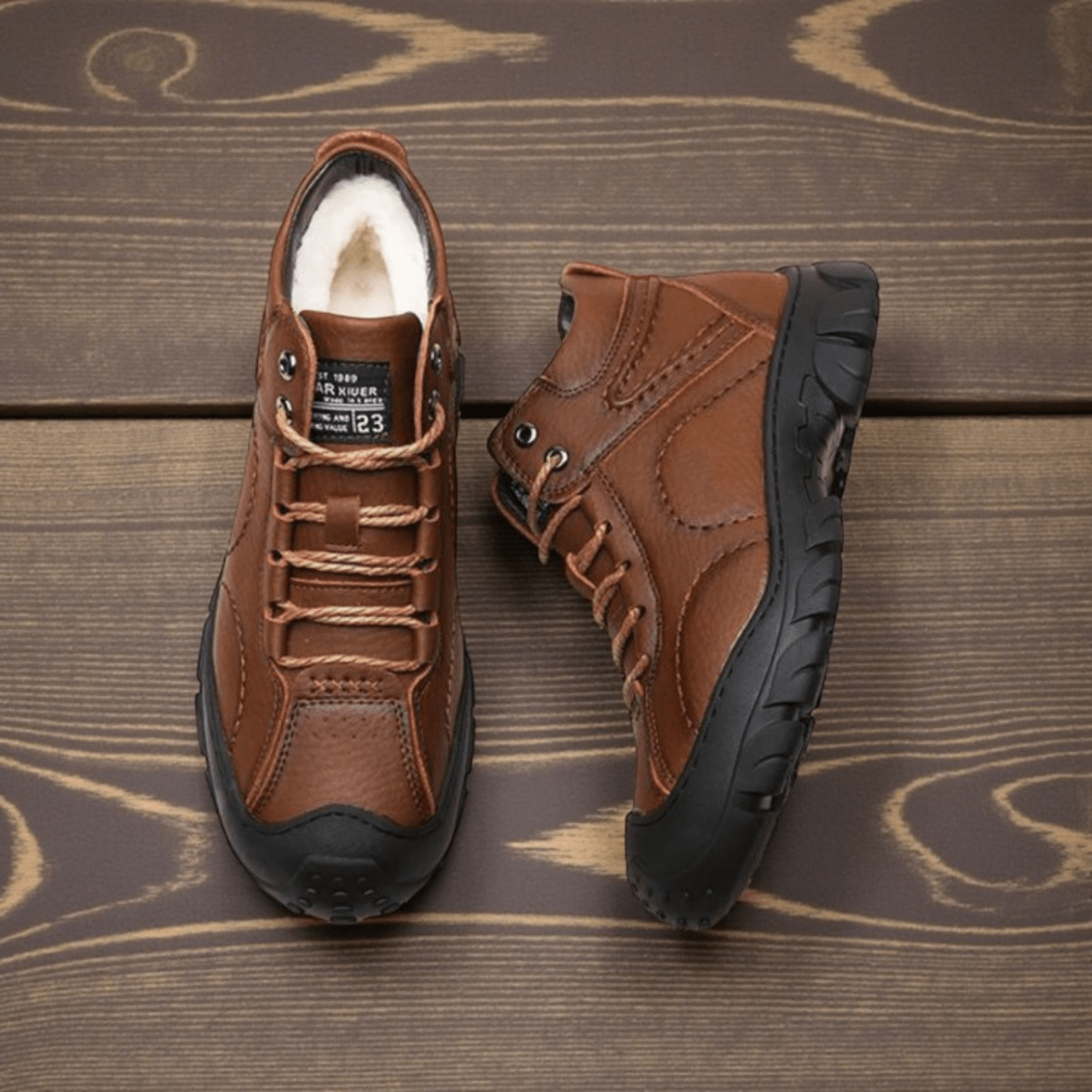 Men’s Waterproof Winter Boots – Warm Insulated Shoes - The Crew