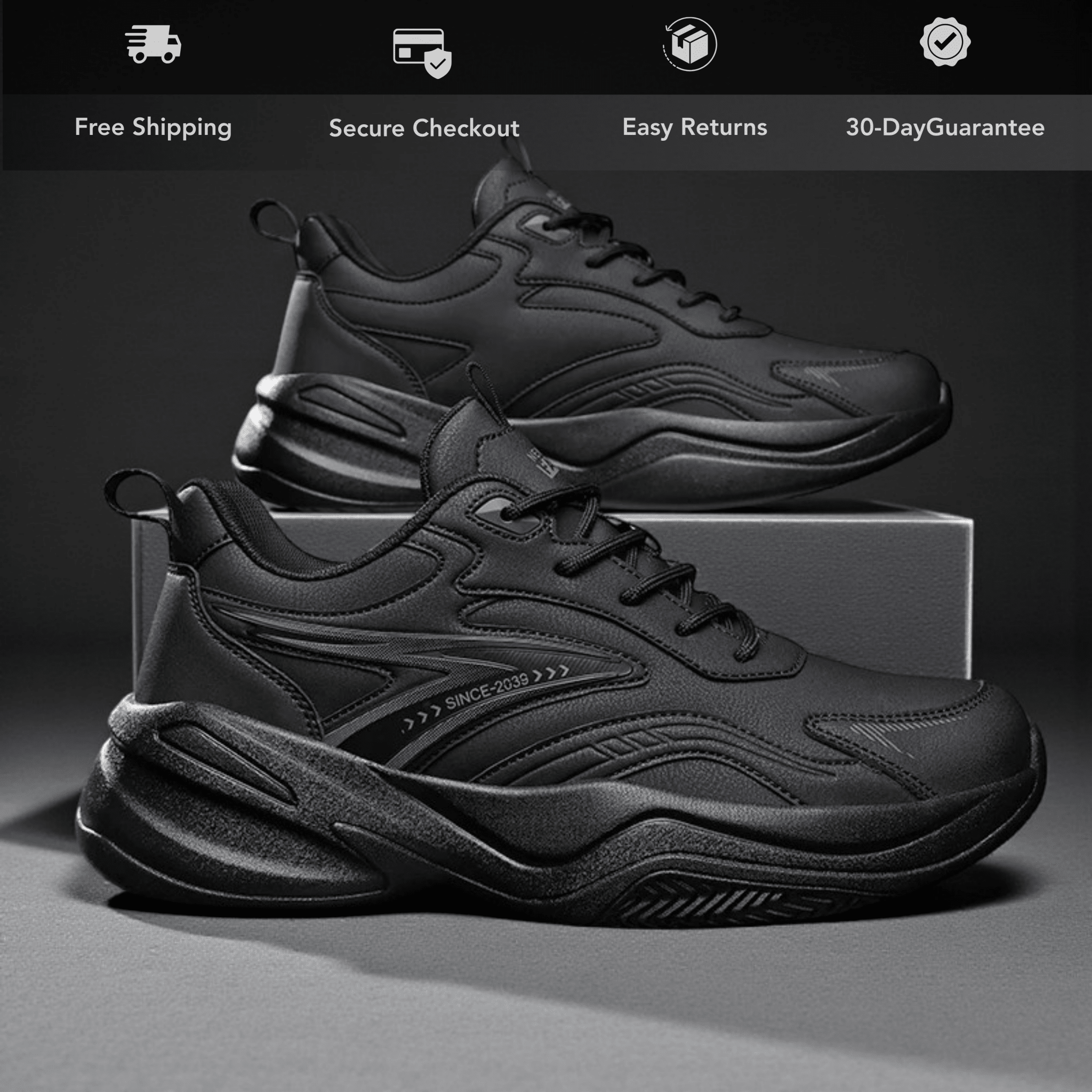 Men’s Running Shoes – Lightweight Performance Sneakers - The Crew