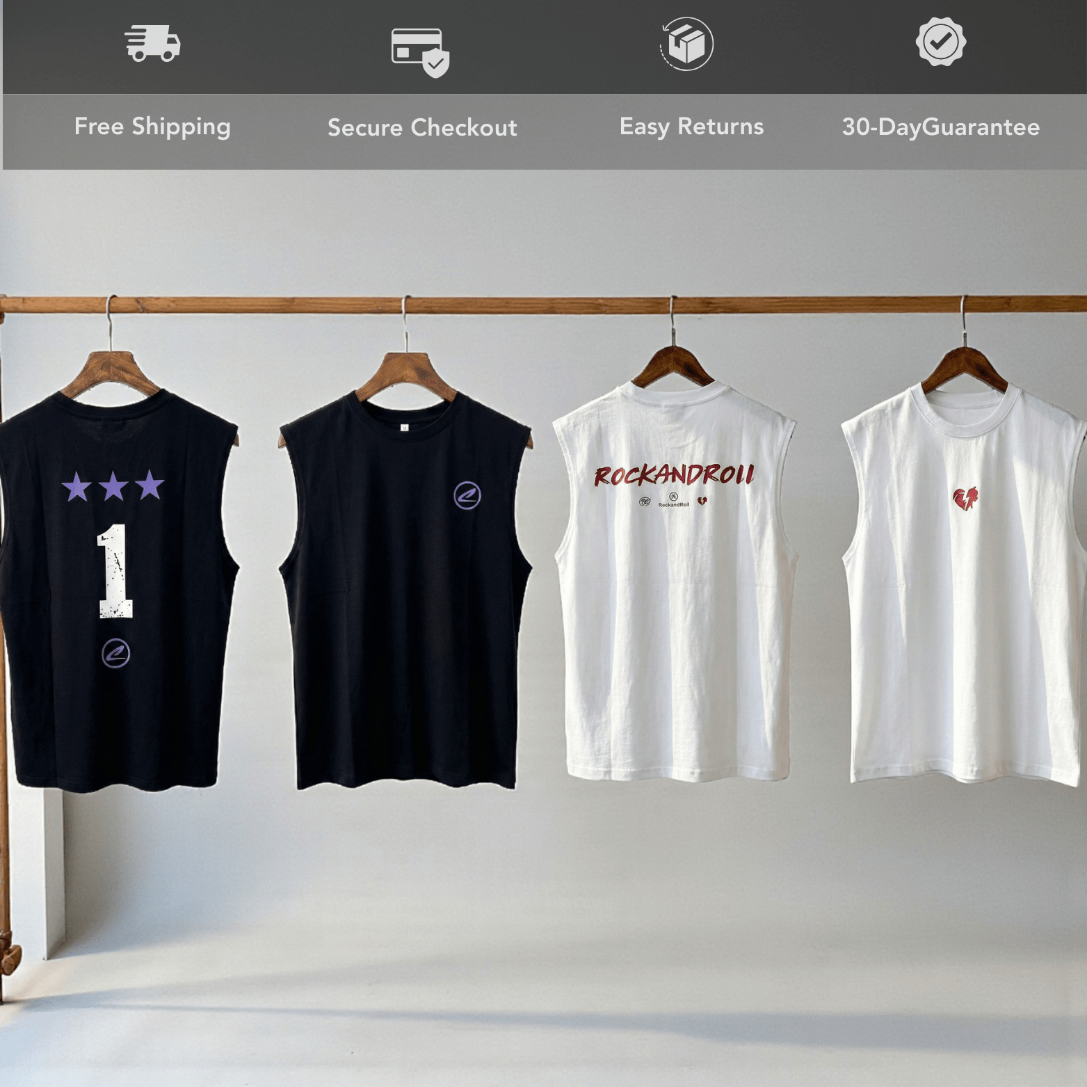 Men’s Sport Cotton Summer Vest – Lightweight Activewear - The Crew