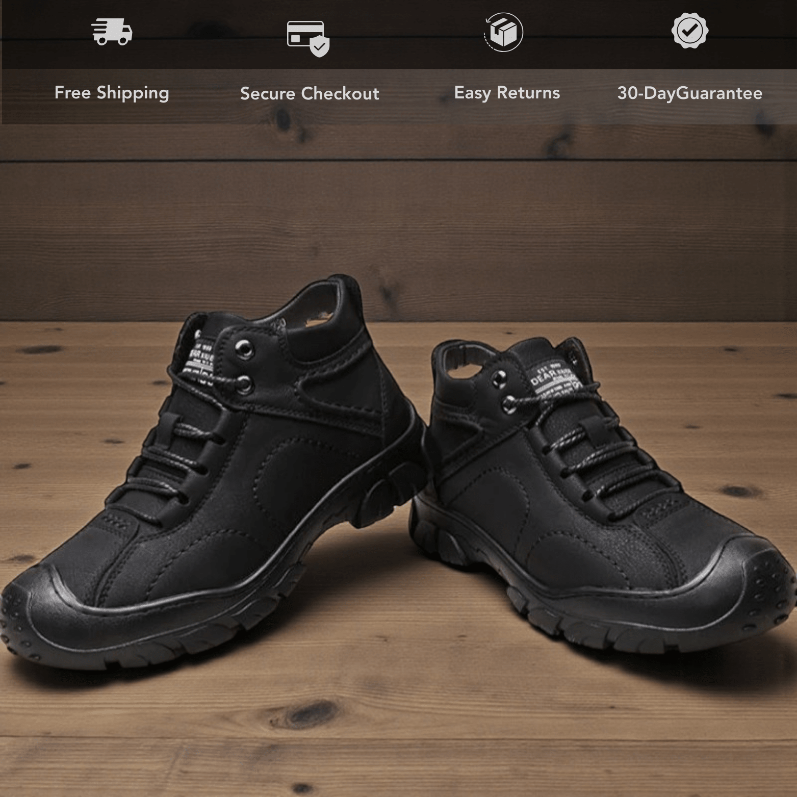 Men’s Waterproof Winter Boots – Warm Insulated Shoes - The Crew