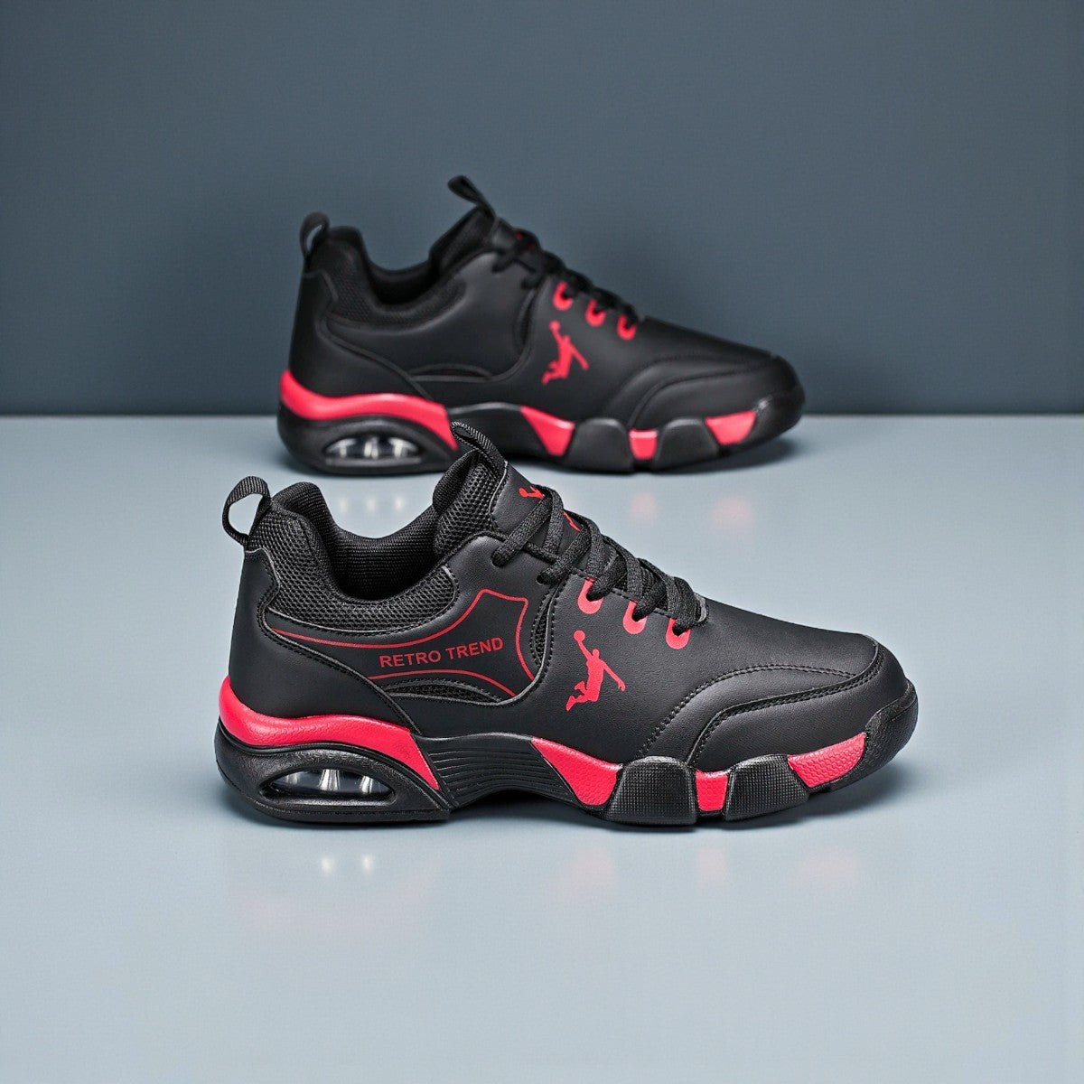 Men’s Air Cushion Sneakers – Shock Absorbing Casual Shoes - The Crew