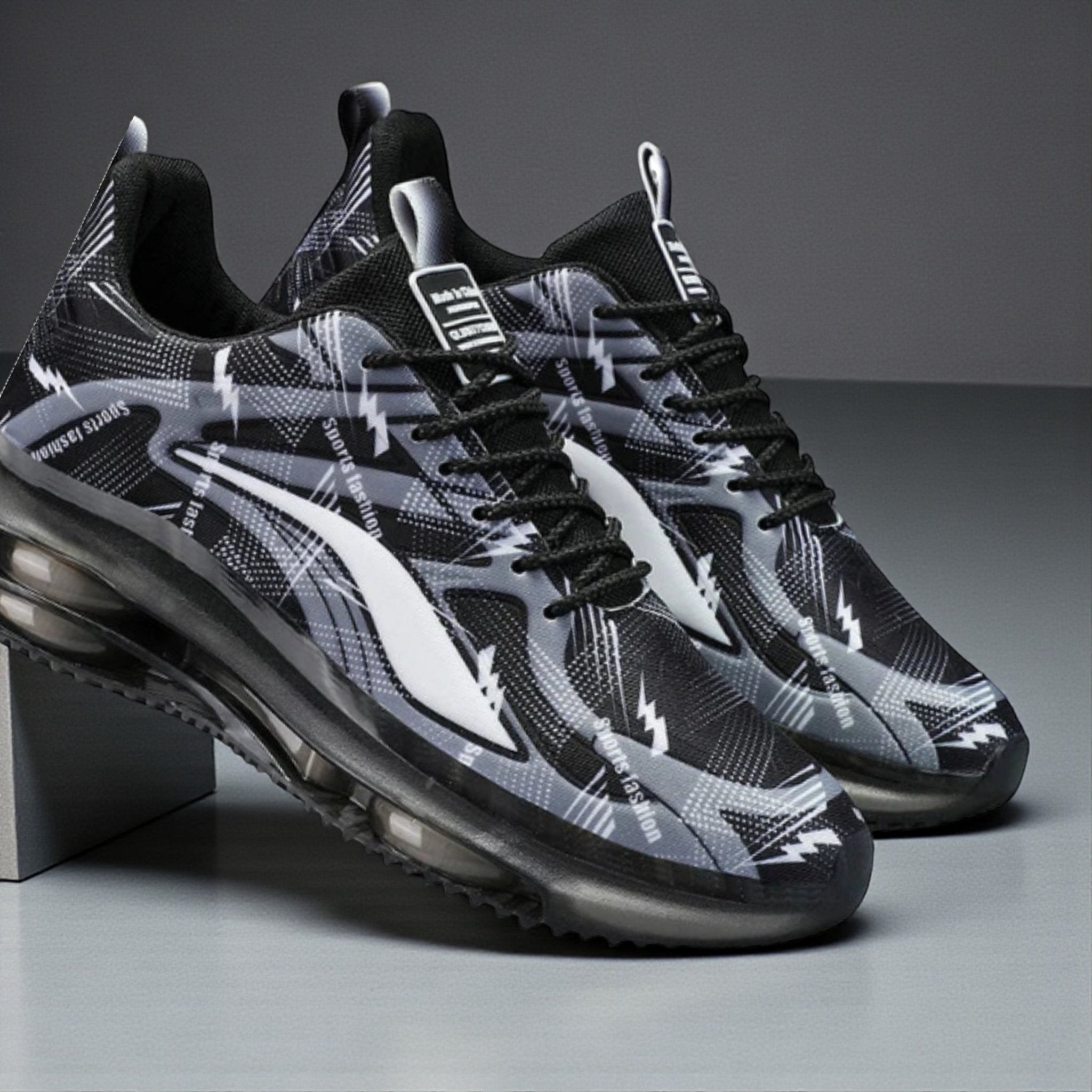 Men’s Air - Cushion Basketball Sneakers – Shock Absorption - The Crew