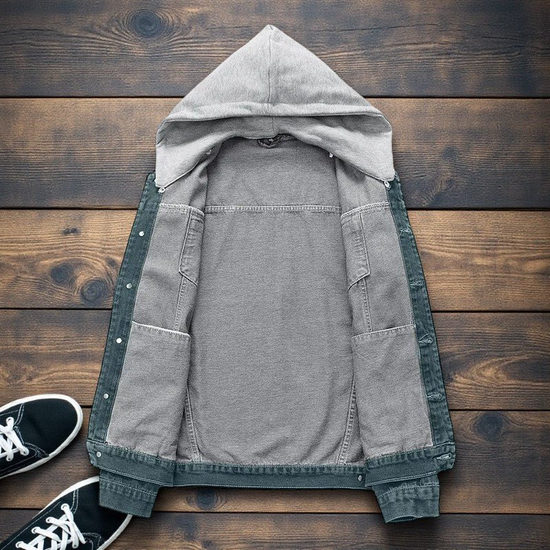 Men’s Classic Denim Jacket – Timeless Casual Outerwear - The Crew