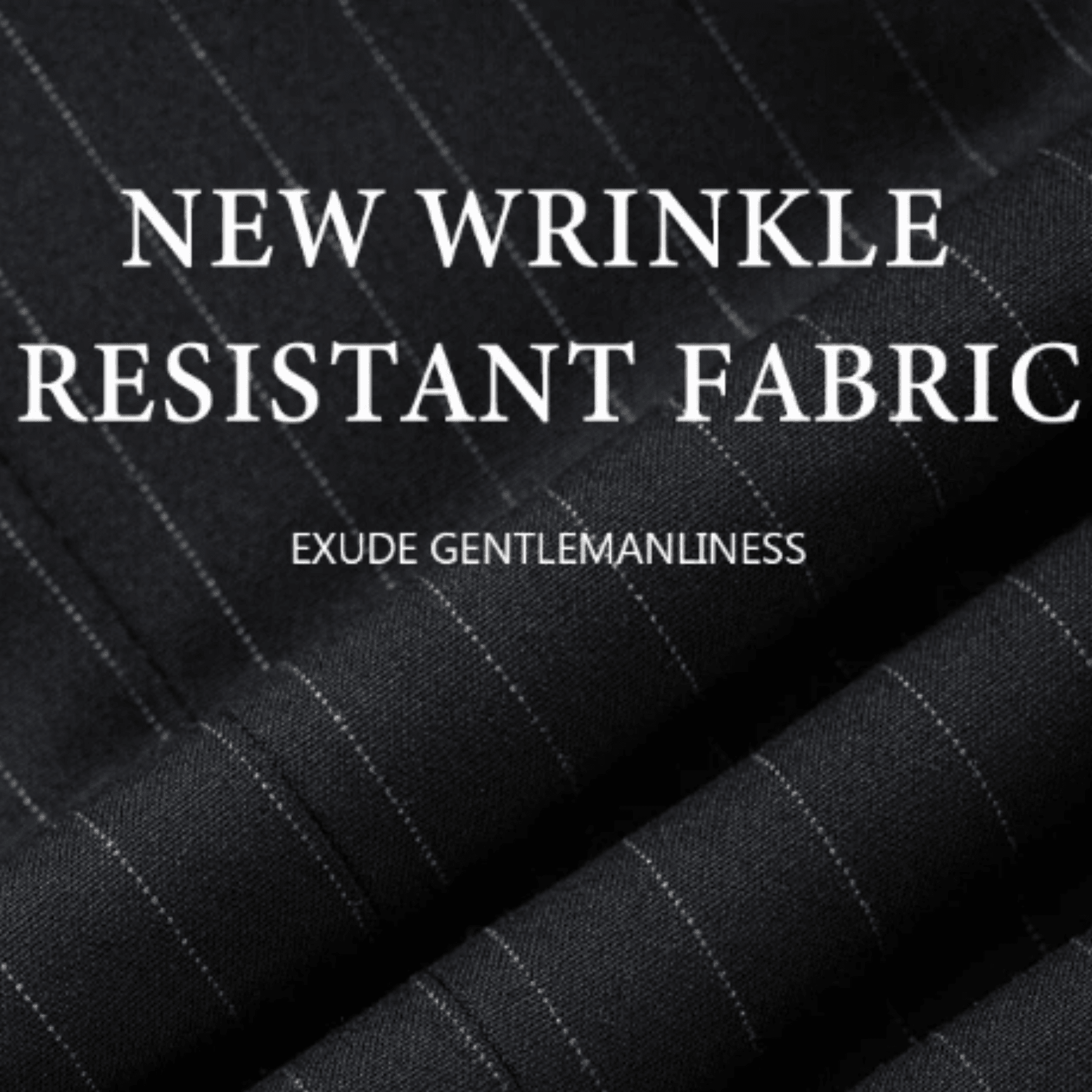 Men’s Classic Striped Suit – Elegant Business Style - The Crew