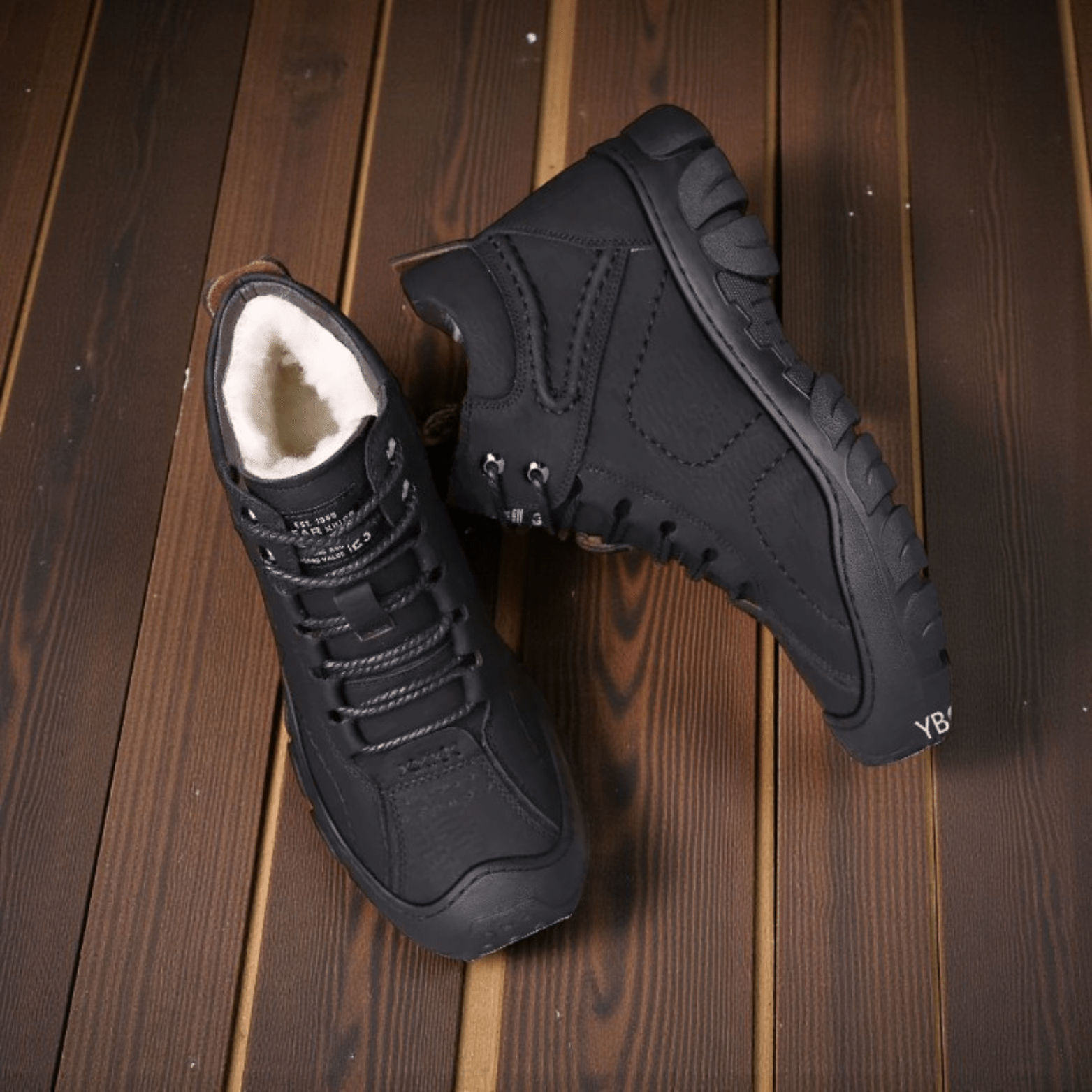 Men’s Waterproof Winter Boots – Warm Insulated Shoes - The Crew