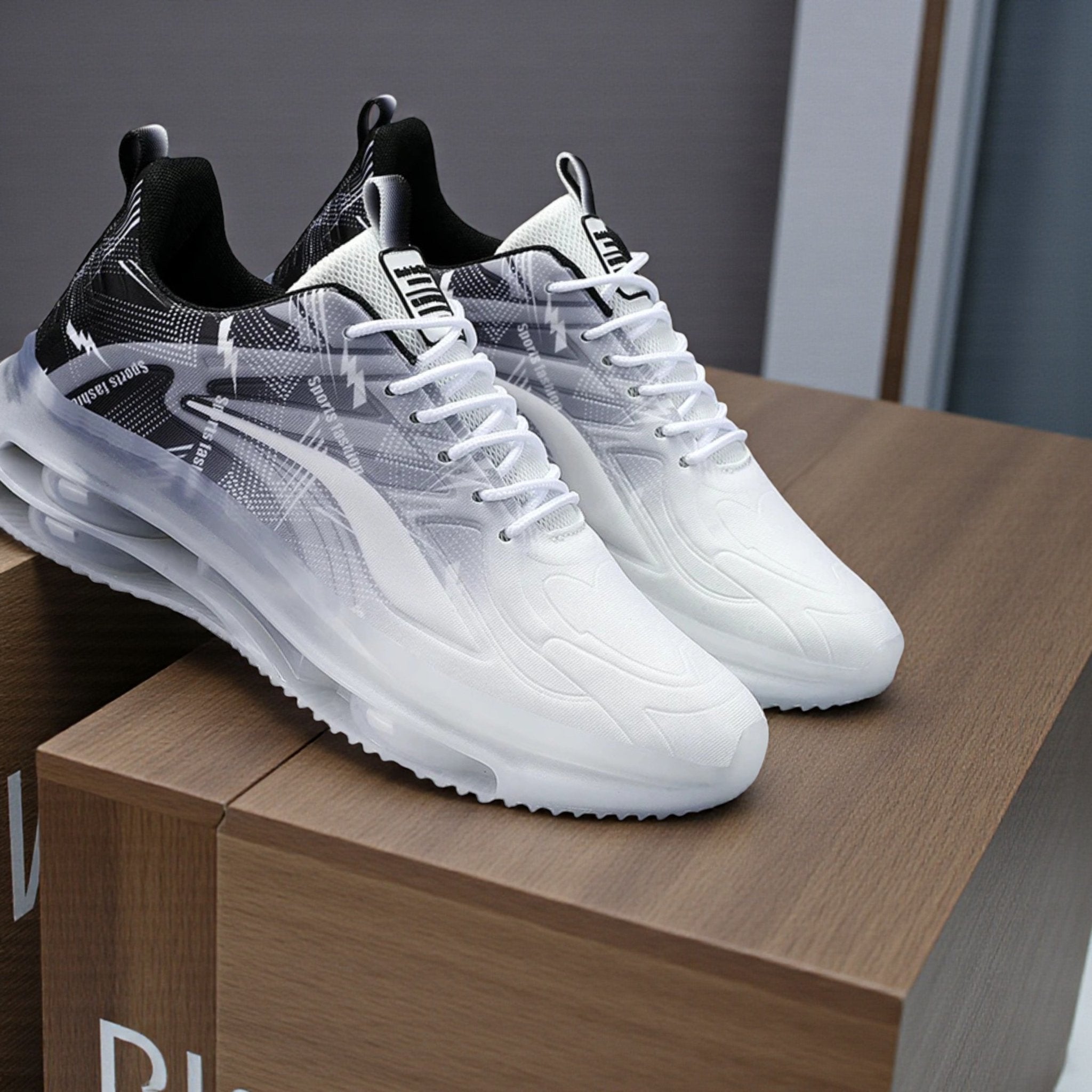 Men’s Air - Cushion Basketball Sneakers – Shock Absorption - The Crew