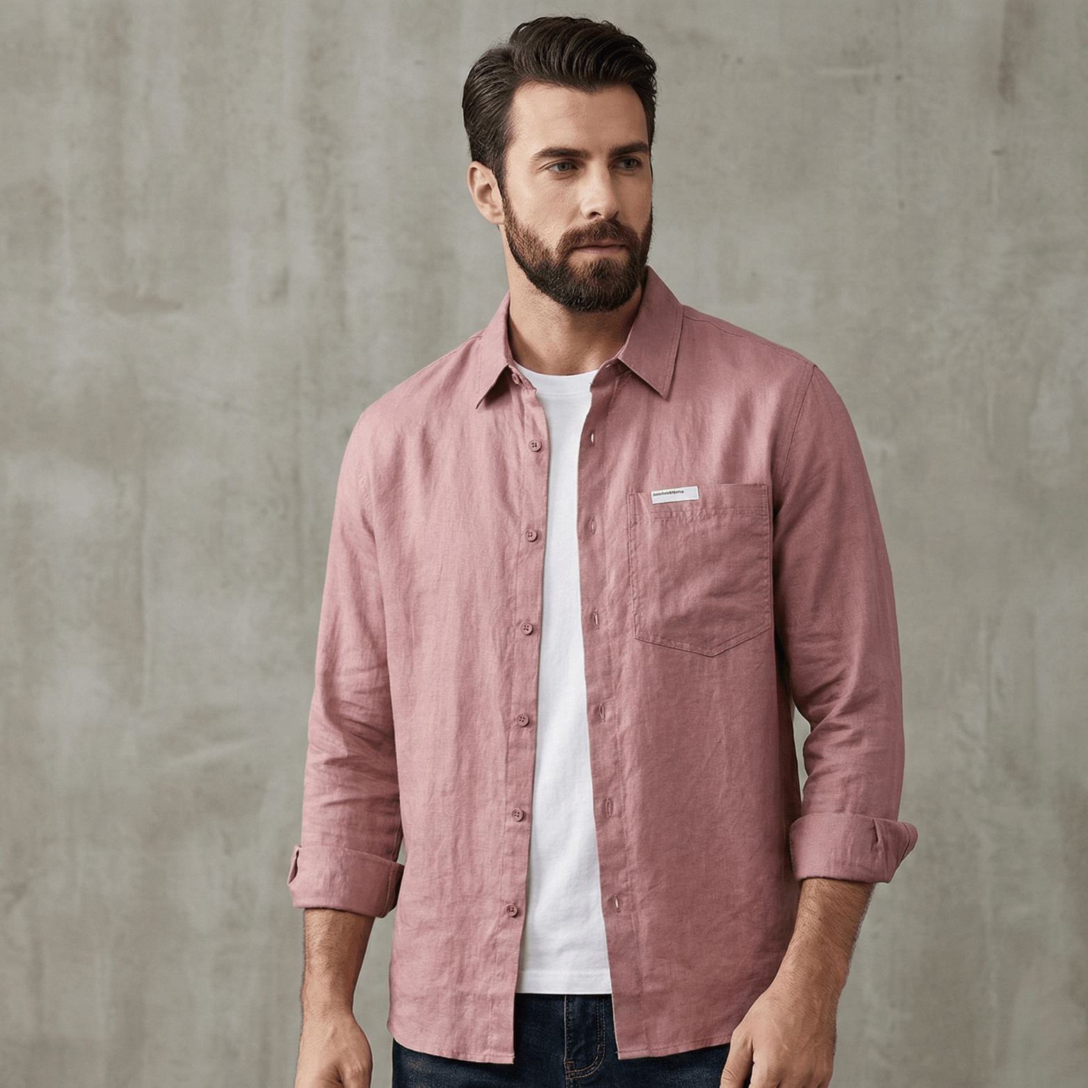 Men’s Linen White Casual Shirt – Lightweight Summer Style - The Crew