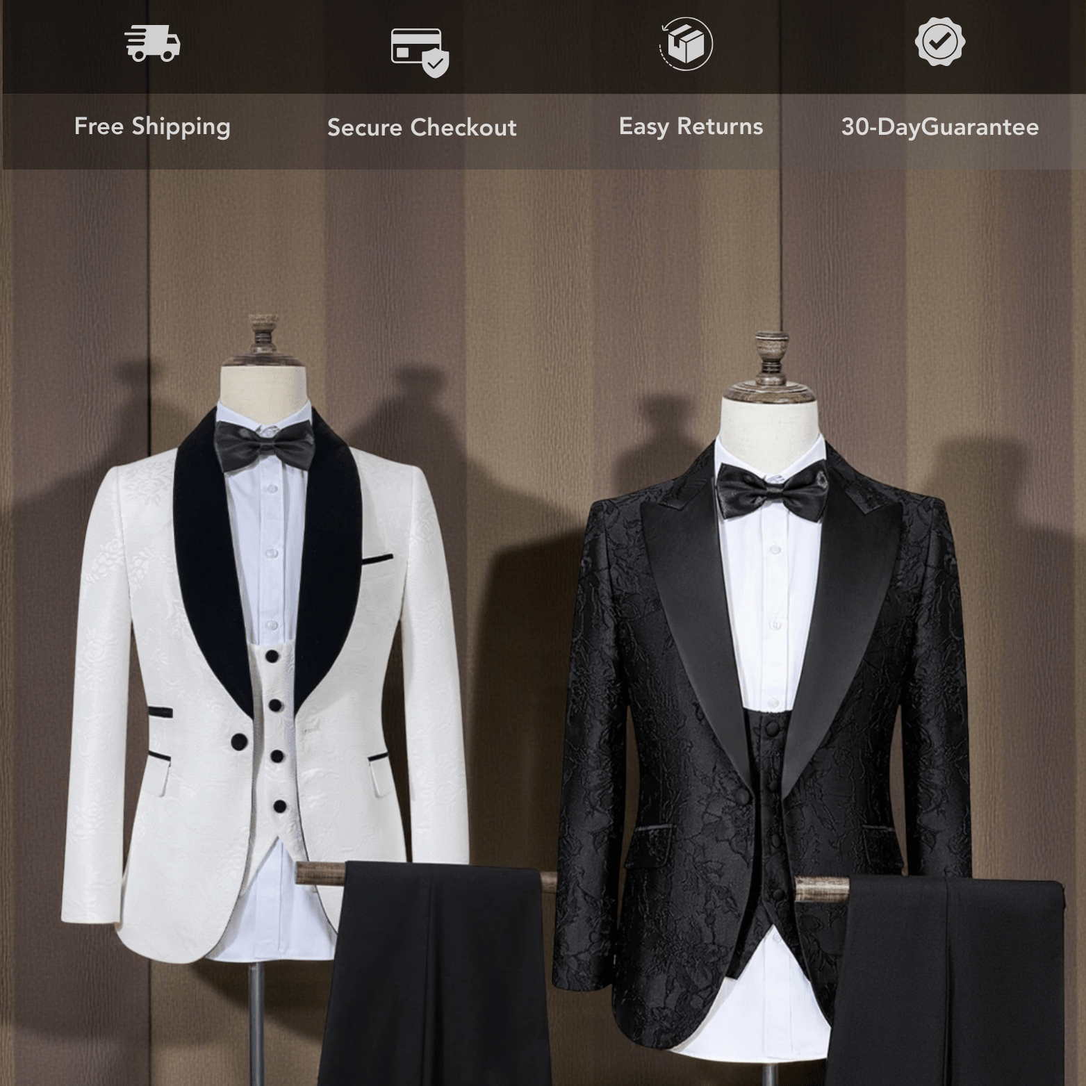Slim Fit Suit Tuxedo | The Crew - The Crew