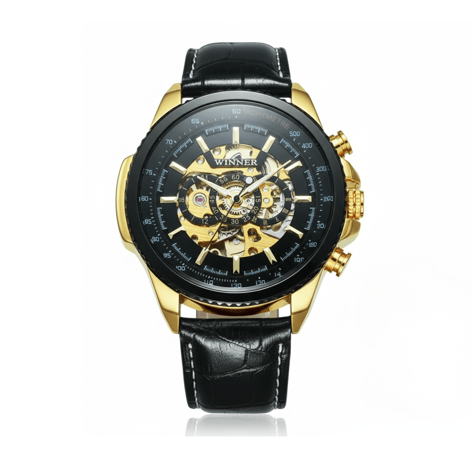 Winner Military Skeleton Automatic Watch for Men - The Crew