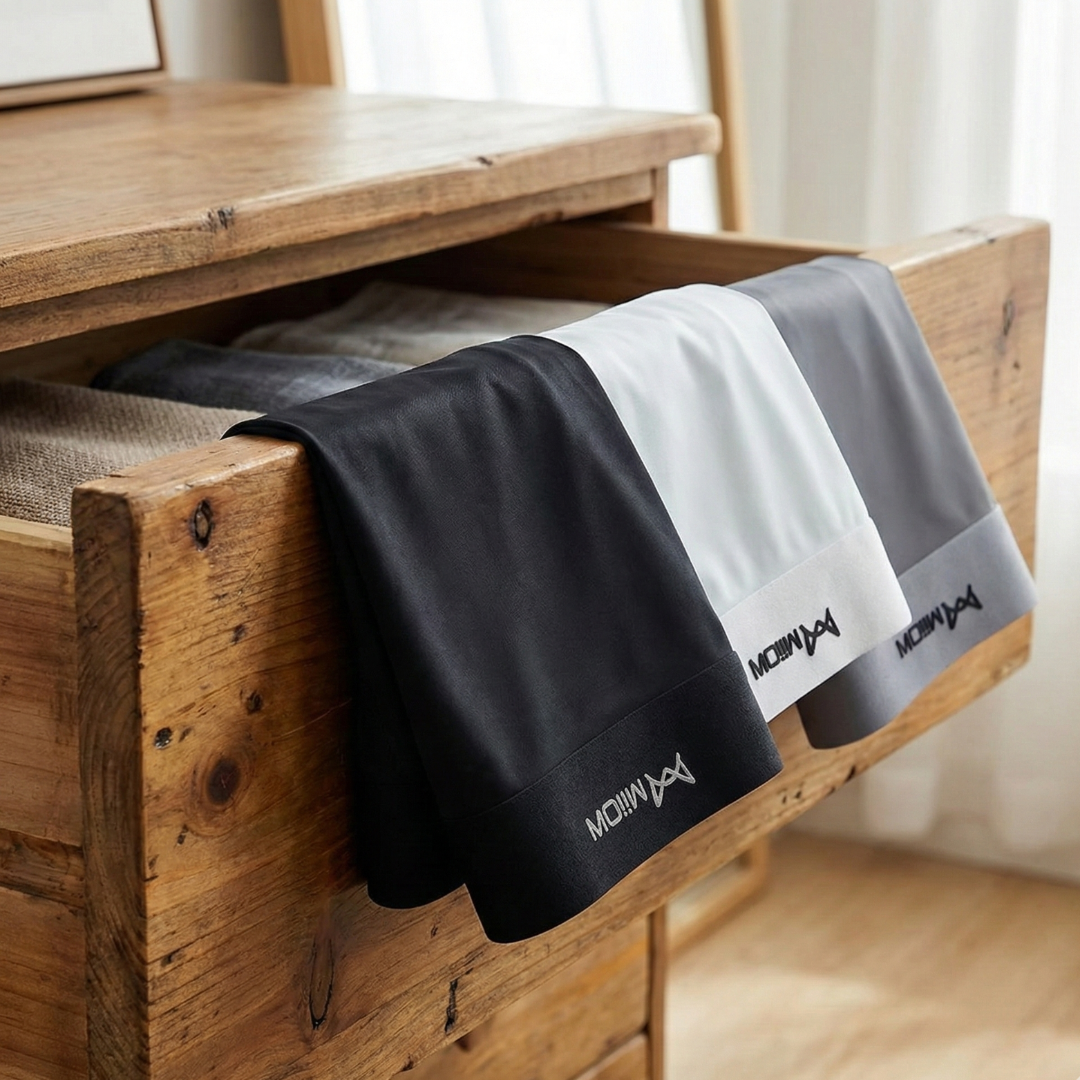 Ice Silk Boxer Shorts Quick-Dry Material Detail – The Crew