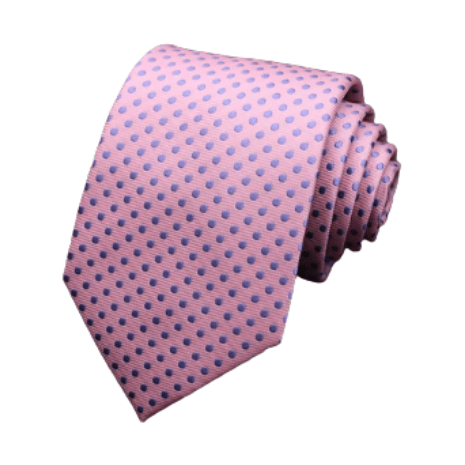 Men’s Floral & Polka Dot Necktie Set Blue Red Yellow - The Crew