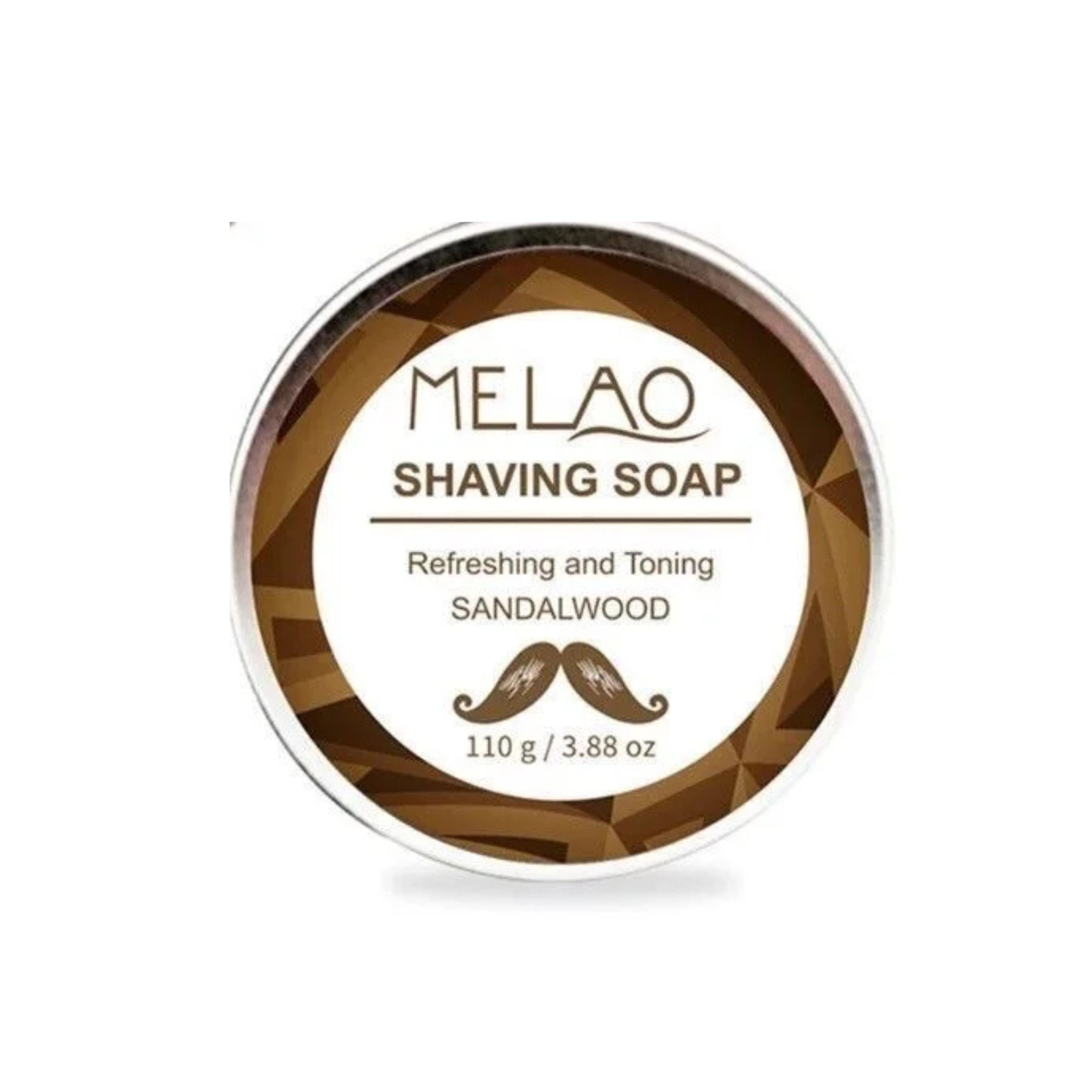 Men’s Sandalwood Reserve Luxury Shaving Soap & Aluminum Box