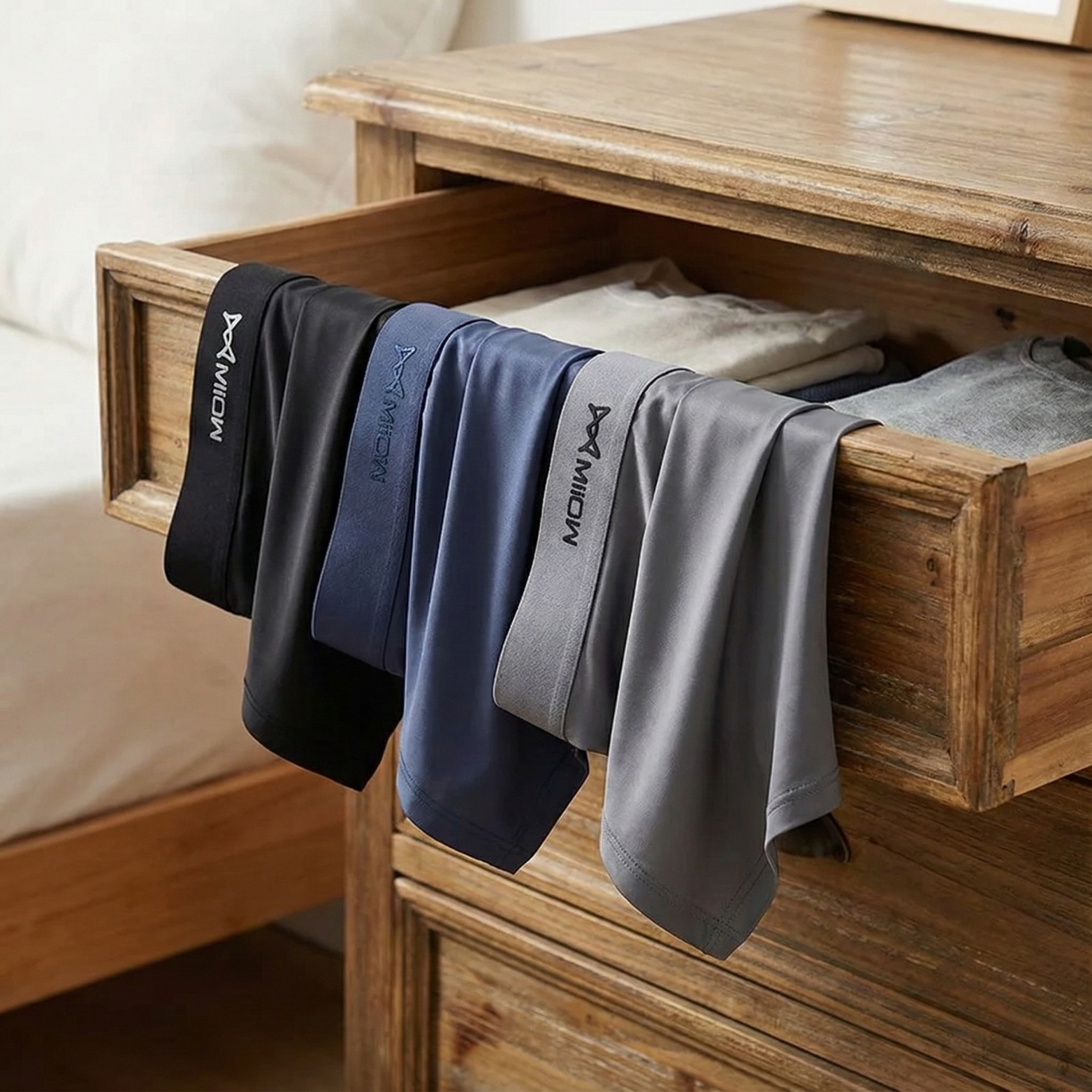 Cooling Ice Silk Boxer Shorts Flat Lay – The Crew