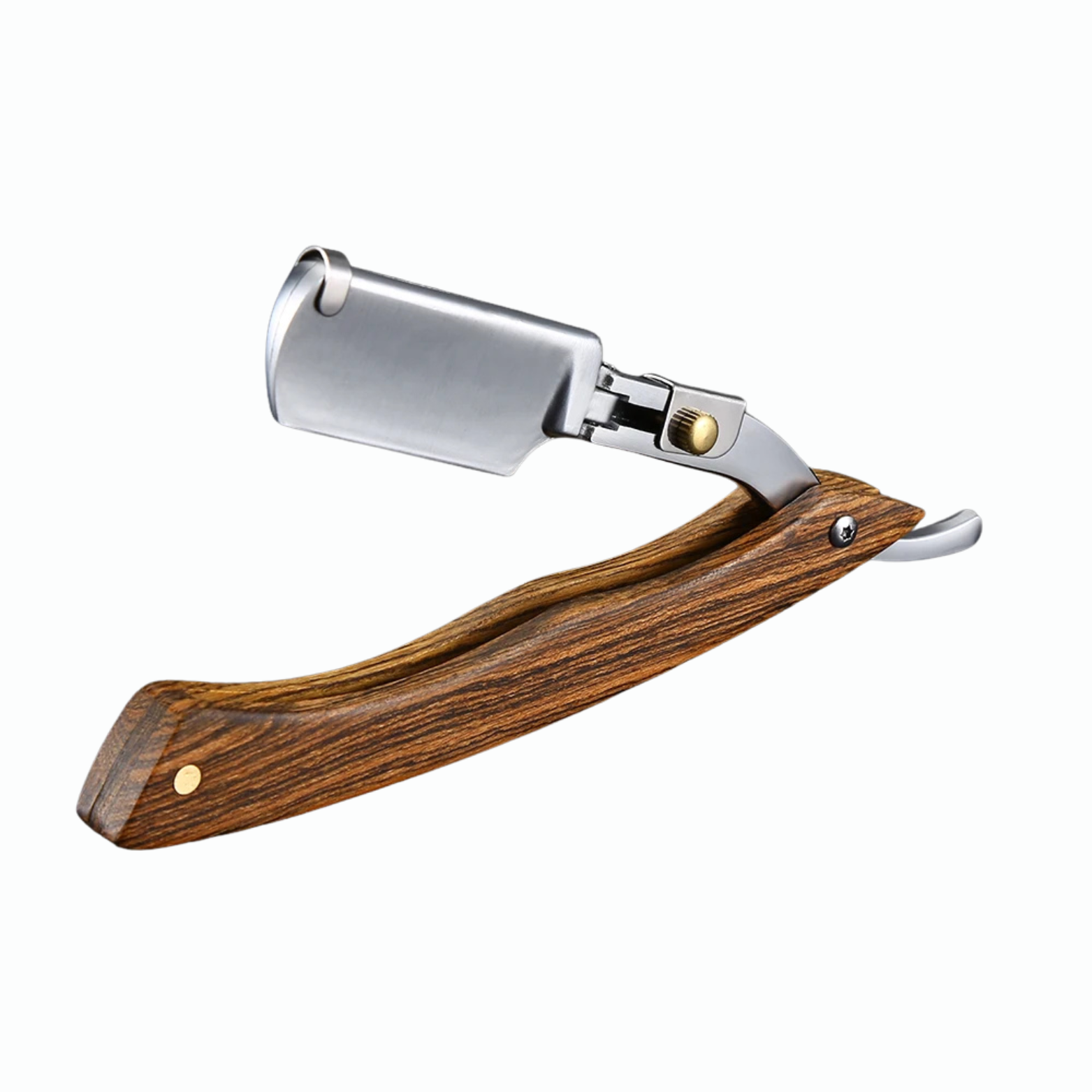 Classic Wooden Handle Straight Razor Barber Style – The Crew
