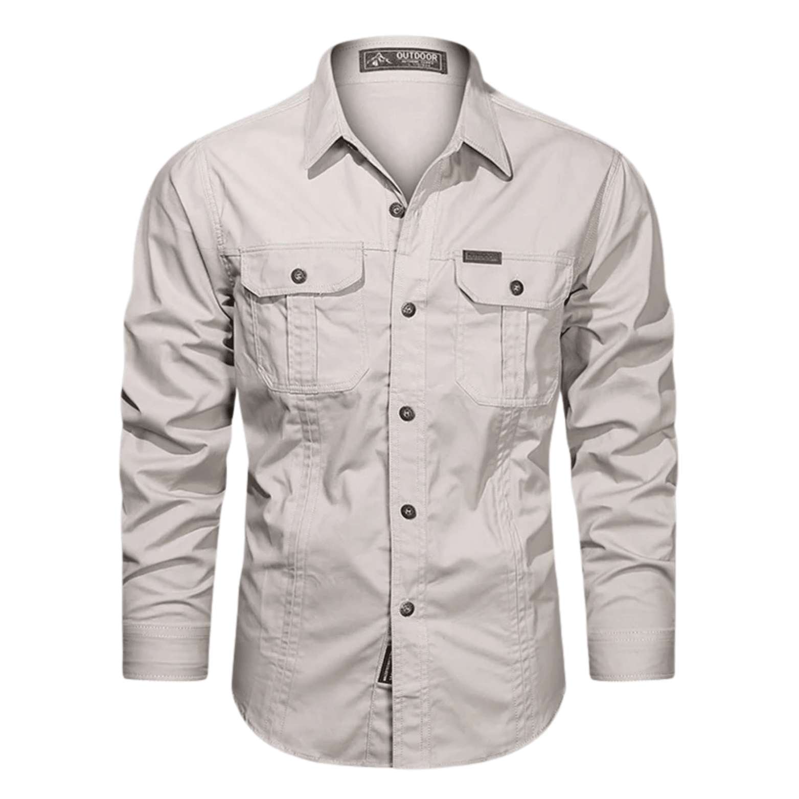 Men’s Military Cargo Overshirt – Utility Streetwear Style - The Crew