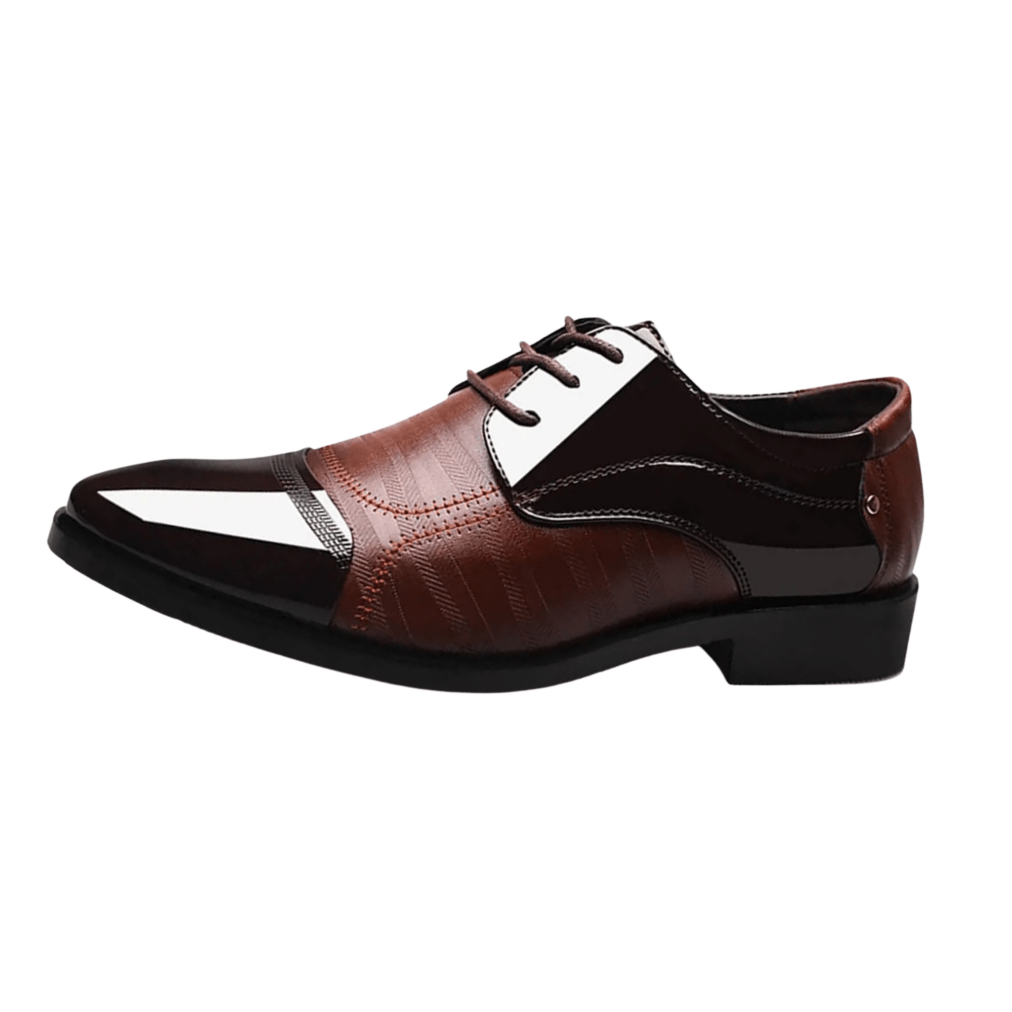 Men’s Luxury Patent Leather Oxfords – High - Shine Dress - The Crew
