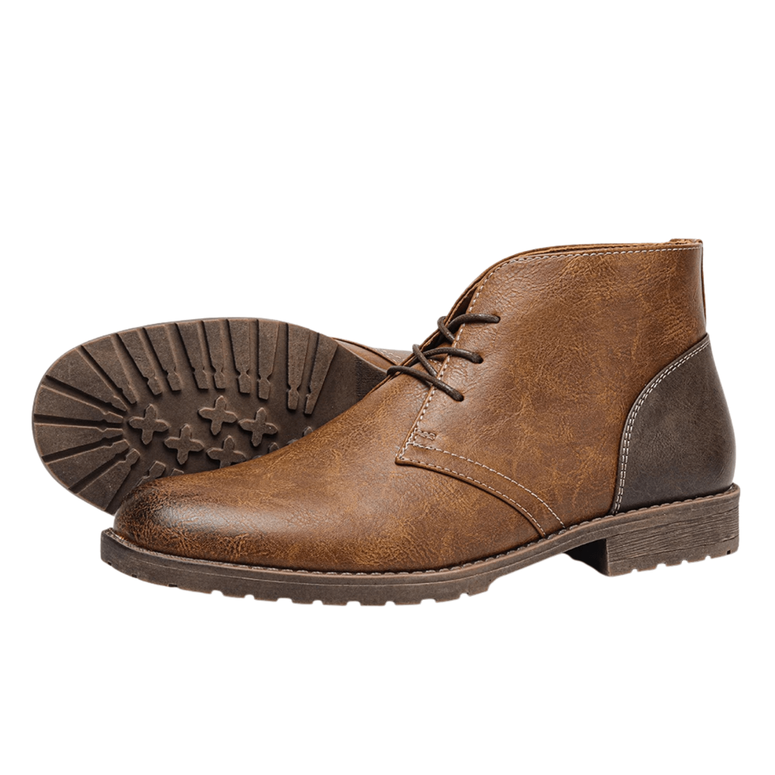 Men’s Retro Desert Ankle Boots – Vintage Casual Style - The Crew