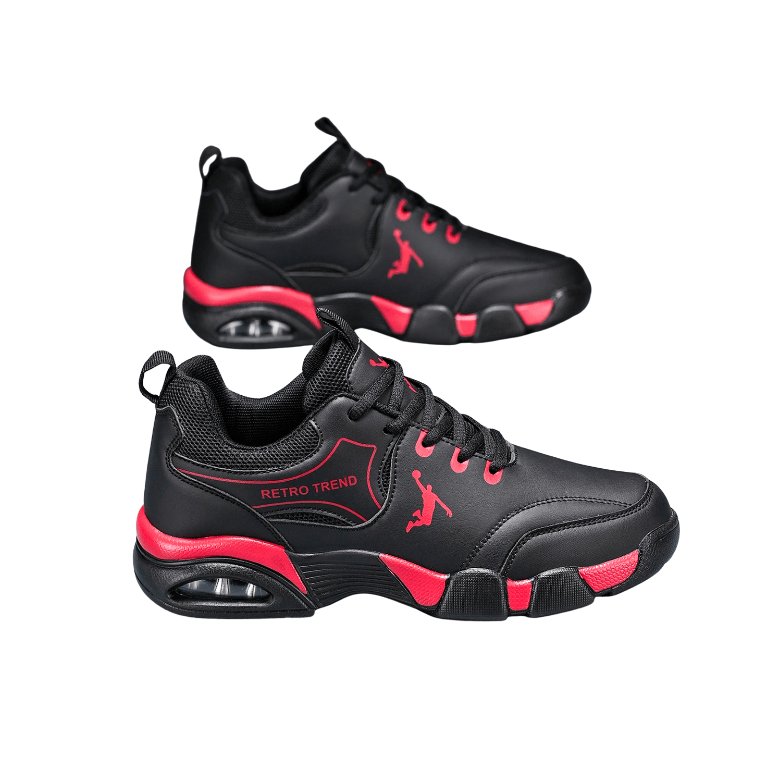 Men’s Air Cushion Sneakers – Shock Absorbing Casual Shoes - The Crew