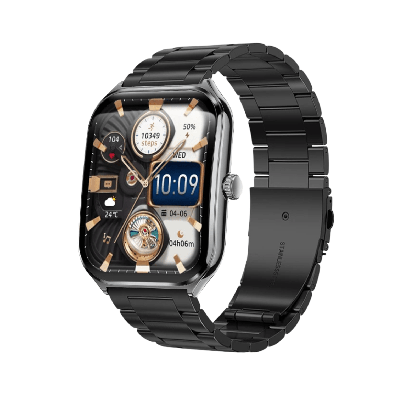 Ultra Thin AMOLED Smartwatch with Bluetooth Call - The Crew