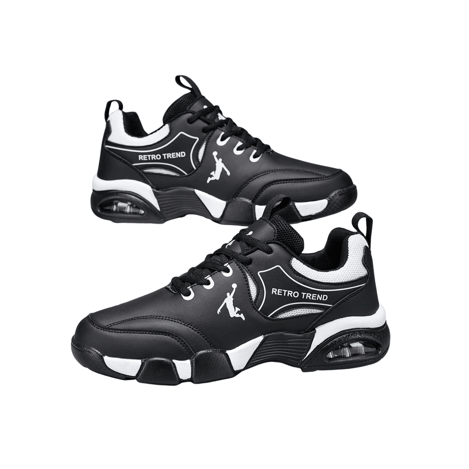 Men’s Air Cushion Sneakers – Shock Absorbing Casual Shoes - The Crew