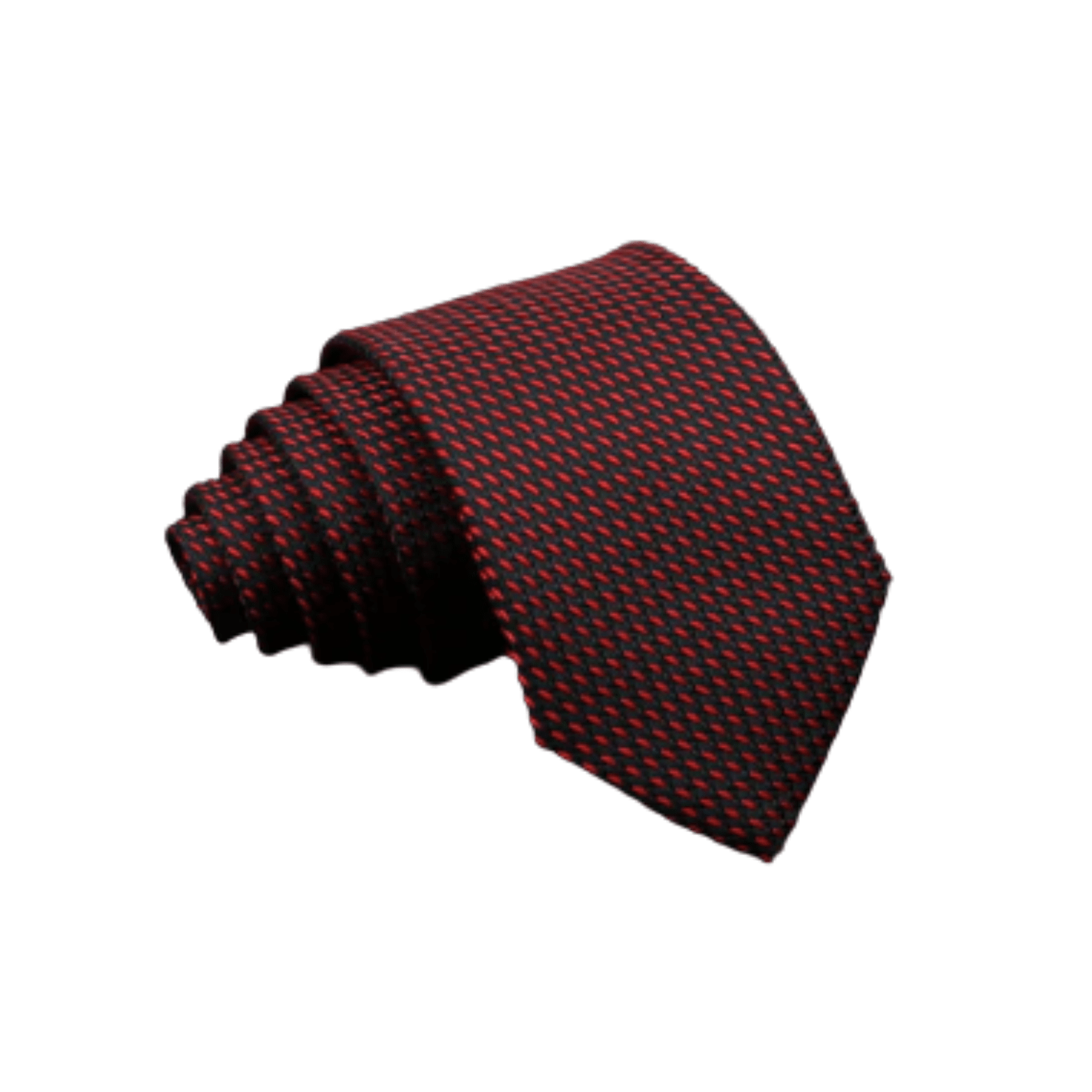 Men’s Classic Jacquard Tie 7cm Solid, Stripe & Plaid - The Crew