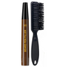 Waterproof beard filler pencil with brush black brown – The Crew