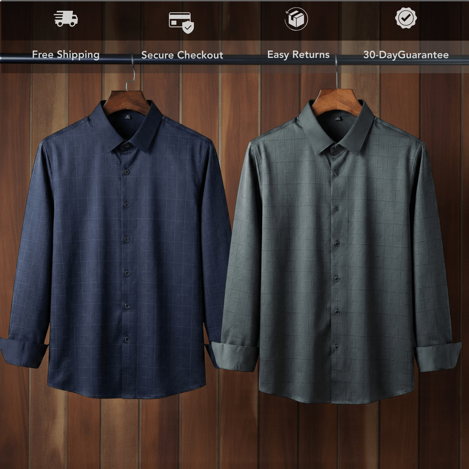 Men’s Mulberry Silk Plaid Shirt – Premium Casual Style - The Crew