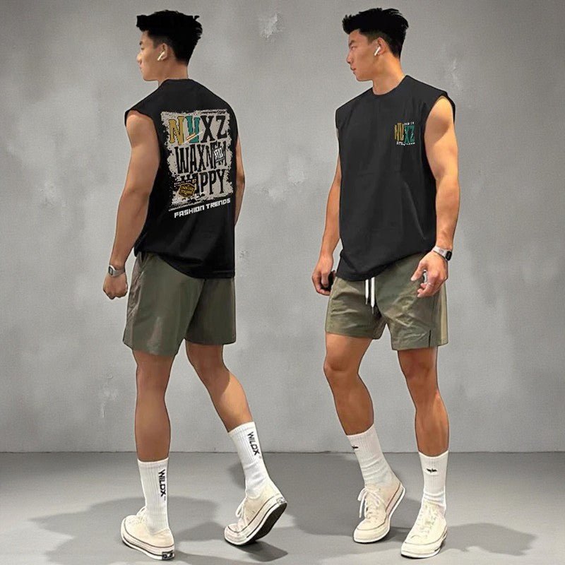 Retro Quick - Dry Sport Vest for Men Lightweight Activewear - The Crew