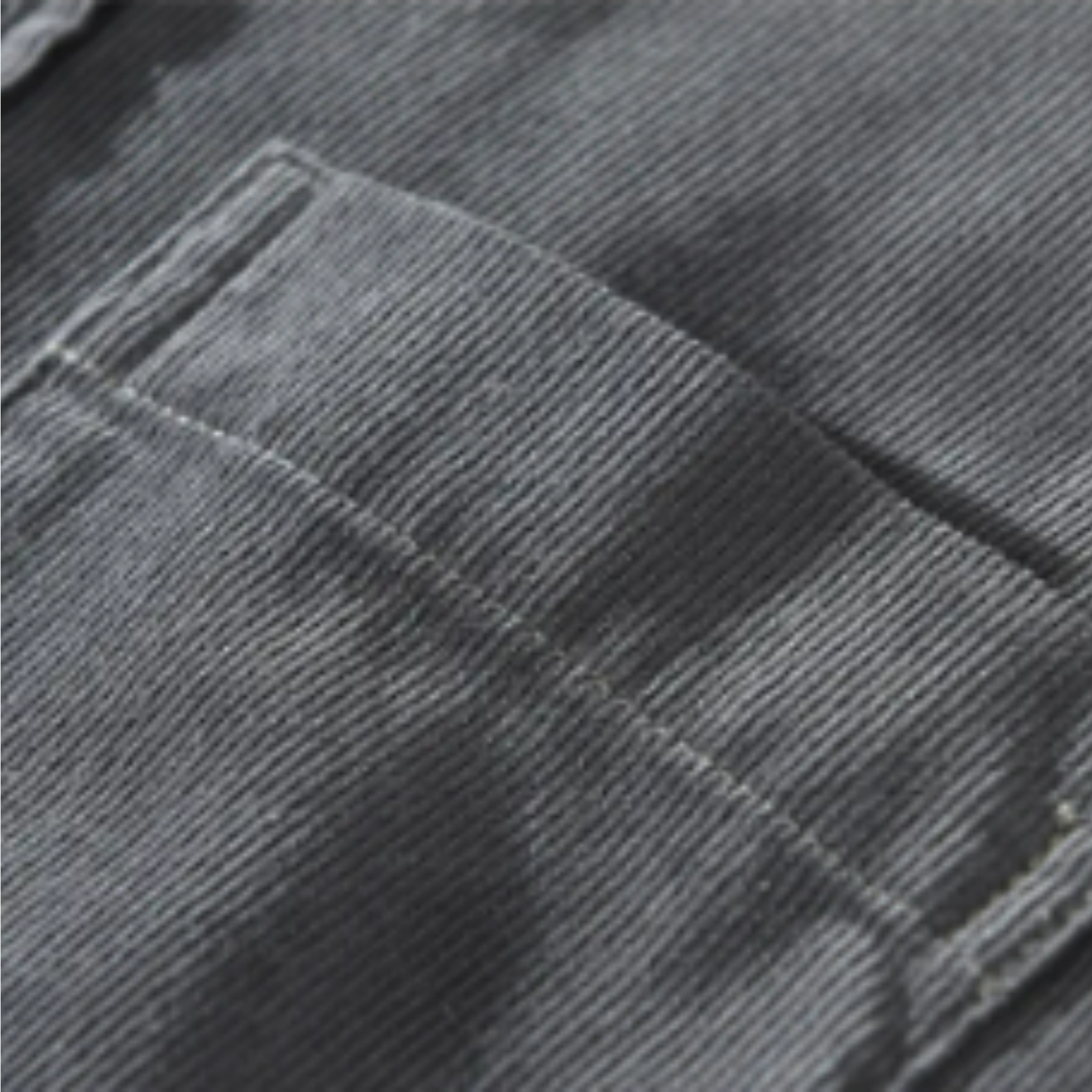 Fleece Cargo Overshirt Pocket Detail – The Crew