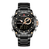 NAVIFORCE NF9163 Dual Display Black Dial Front View – The Crew