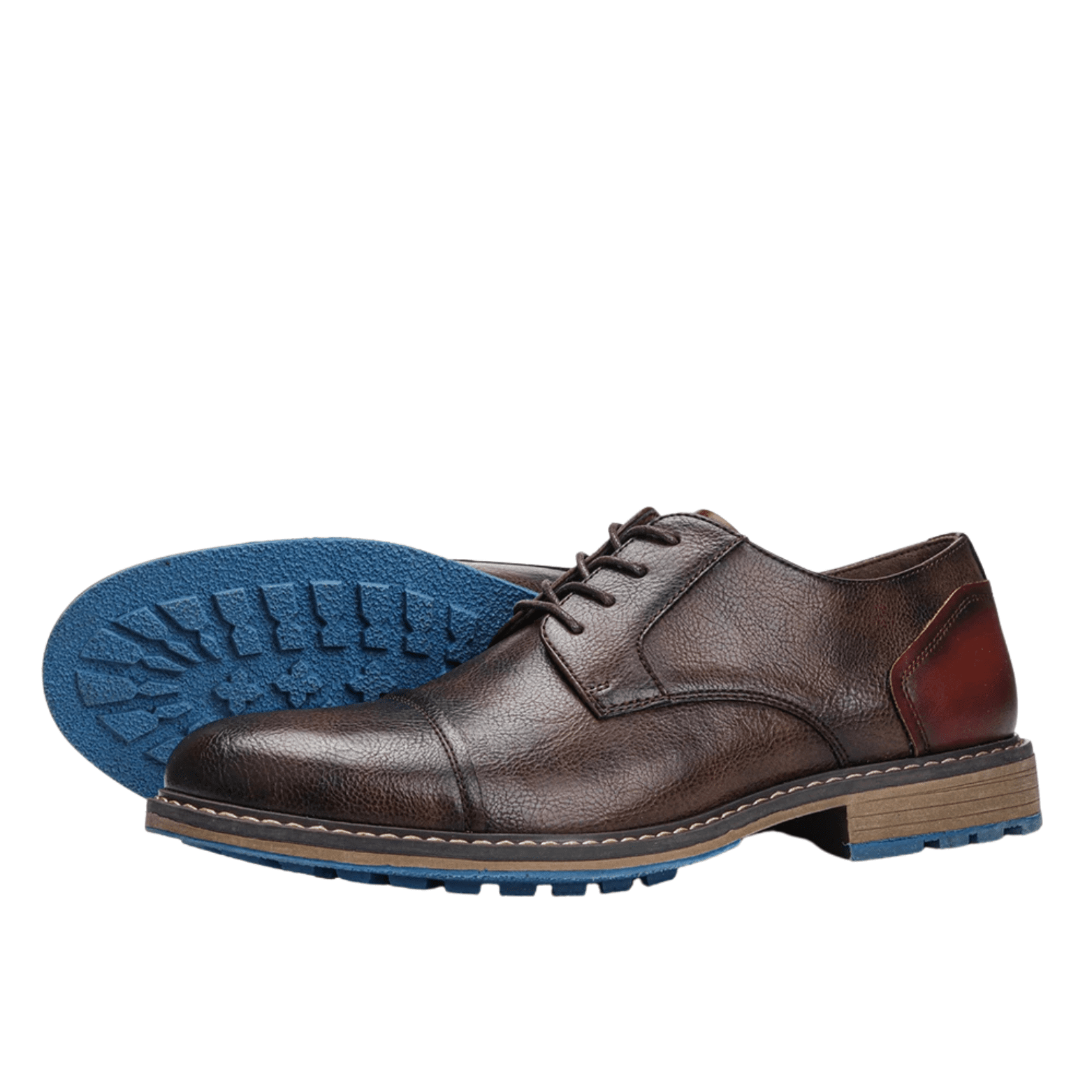 Men’s Retro Derby Shoes 2025 – Vintage Formal Style - The Crew