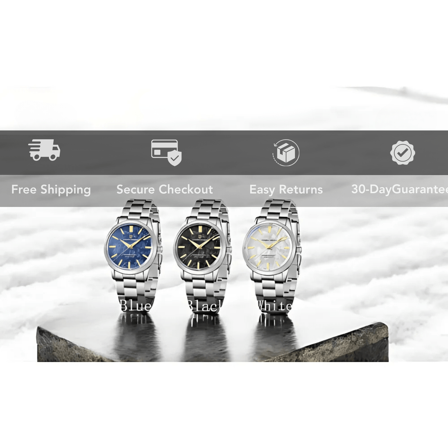 PAGANI DESIGN 40mm Quartz Watch – Men’s Luxury Timepiece - The Crew