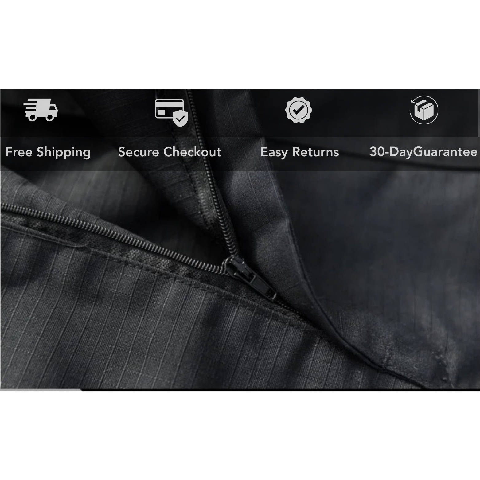 Zipper fly and waistband detail tactical pants – The Crew